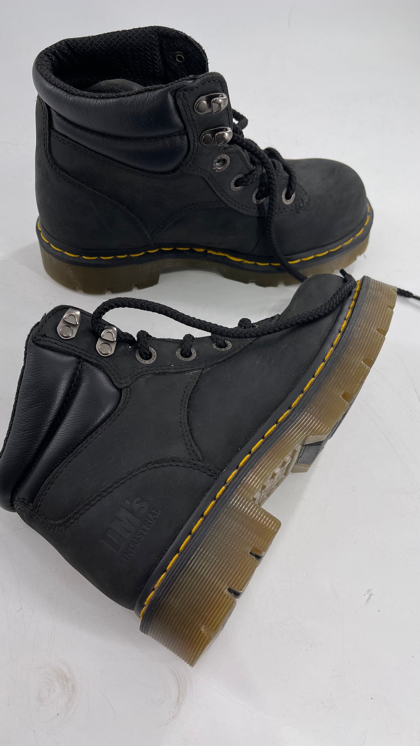 Doc Martens Industrial Black Combat Boots (6)