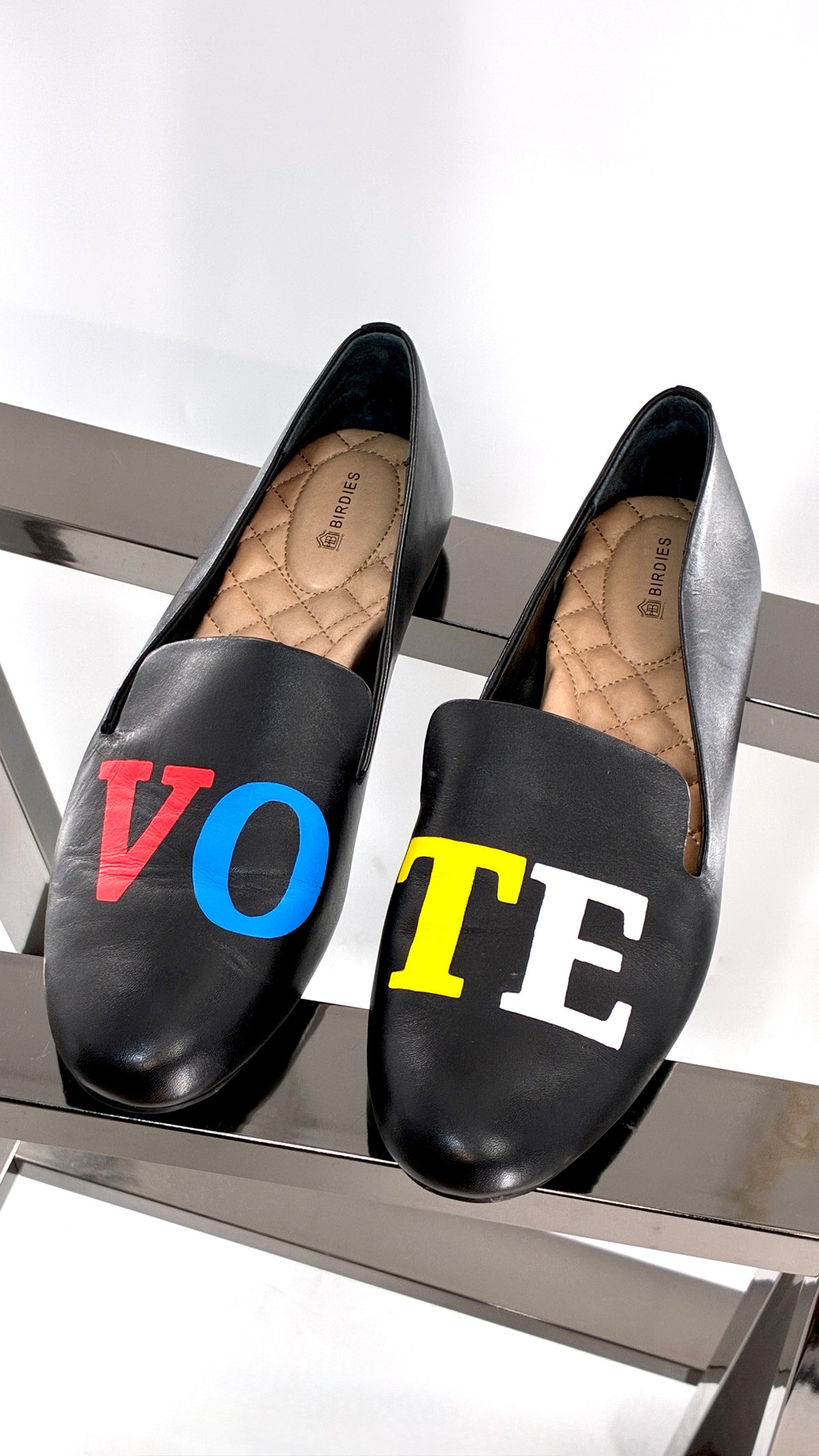 Vintage BIRDIES Rare Limited Edition VOTE Loafers (10)