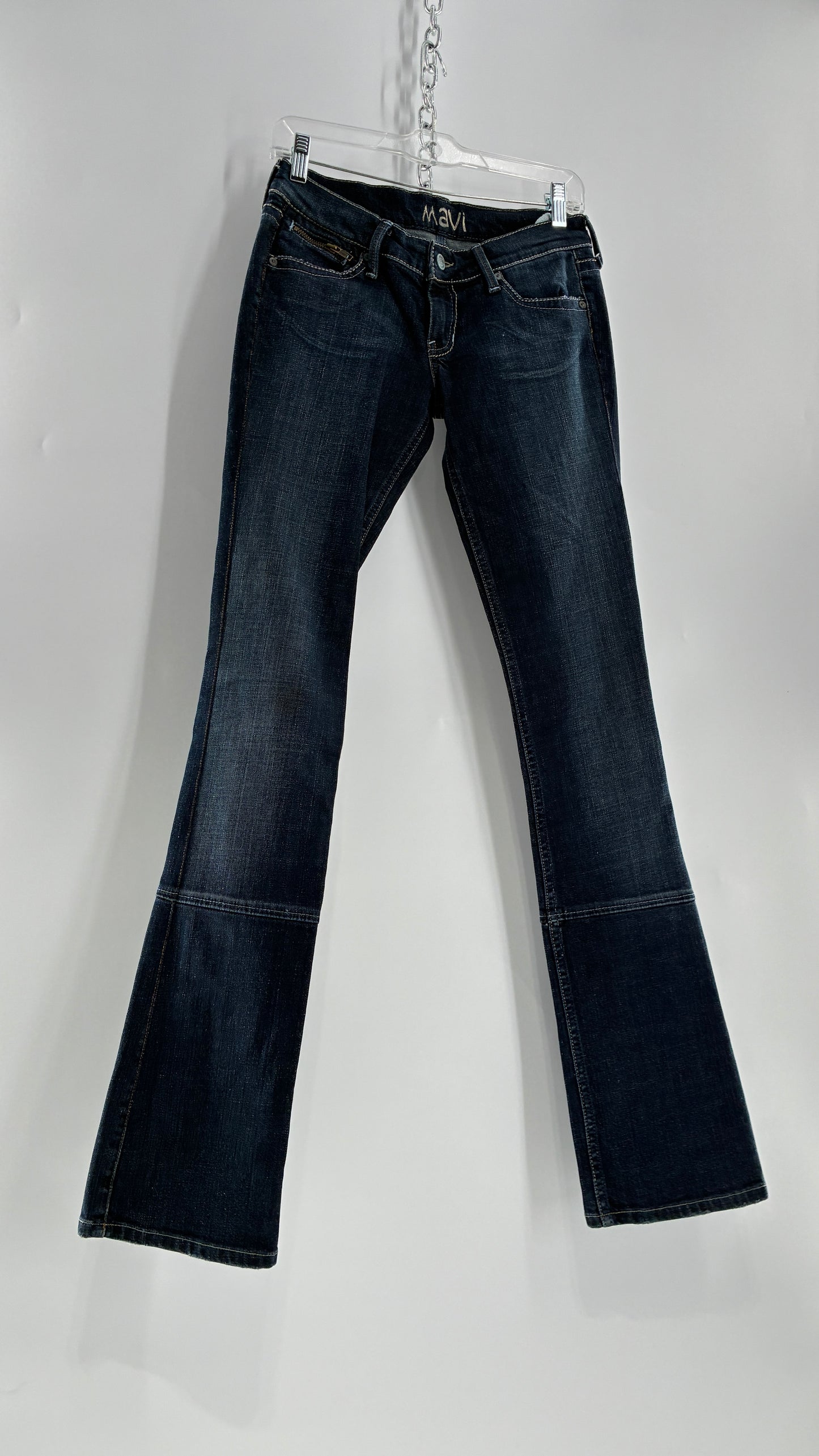 Vintage Mavi Low Rise Jeans with Zippered Bum and Ankle Details (25)
