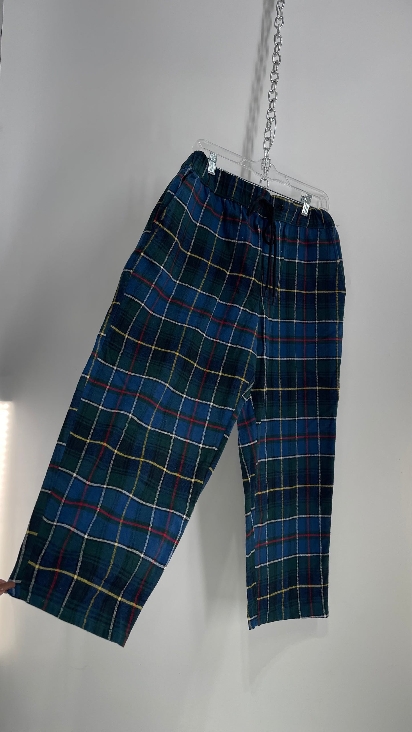 Urban Outfitters Flannel Plaid Straight Legs (Large)