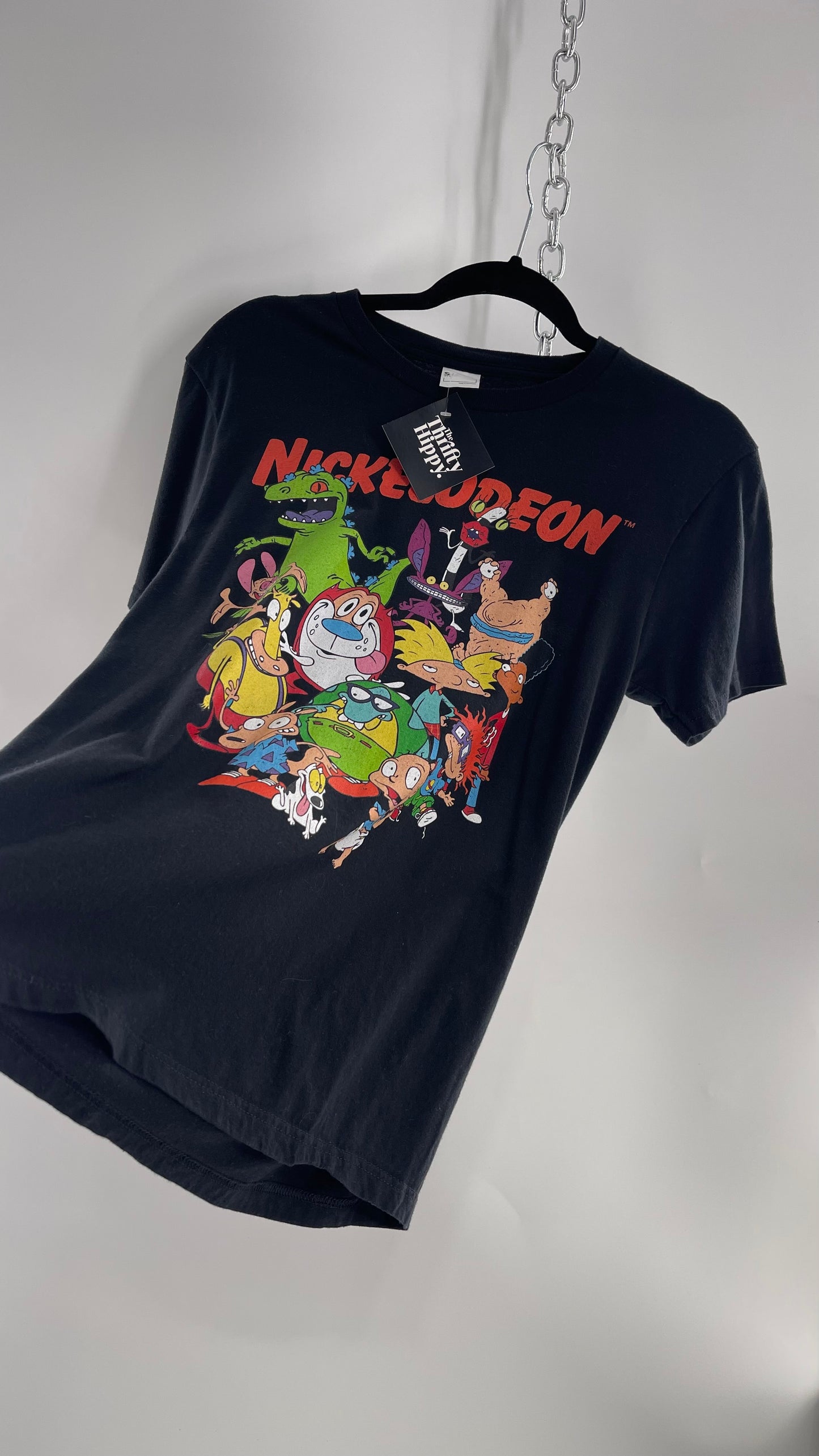 Vintage Old School Nickelodeon T Shirt (S)