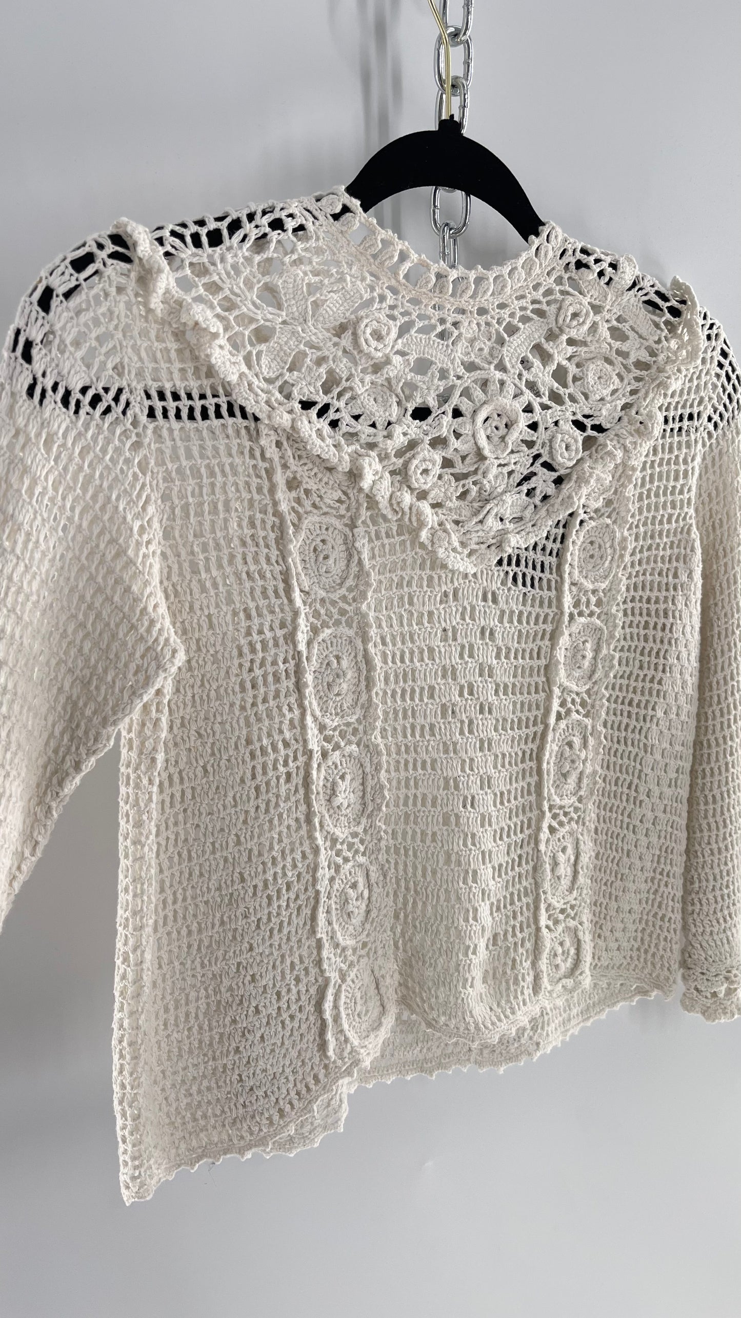 Coreylynncalter Crochet Blouse (XS/S)