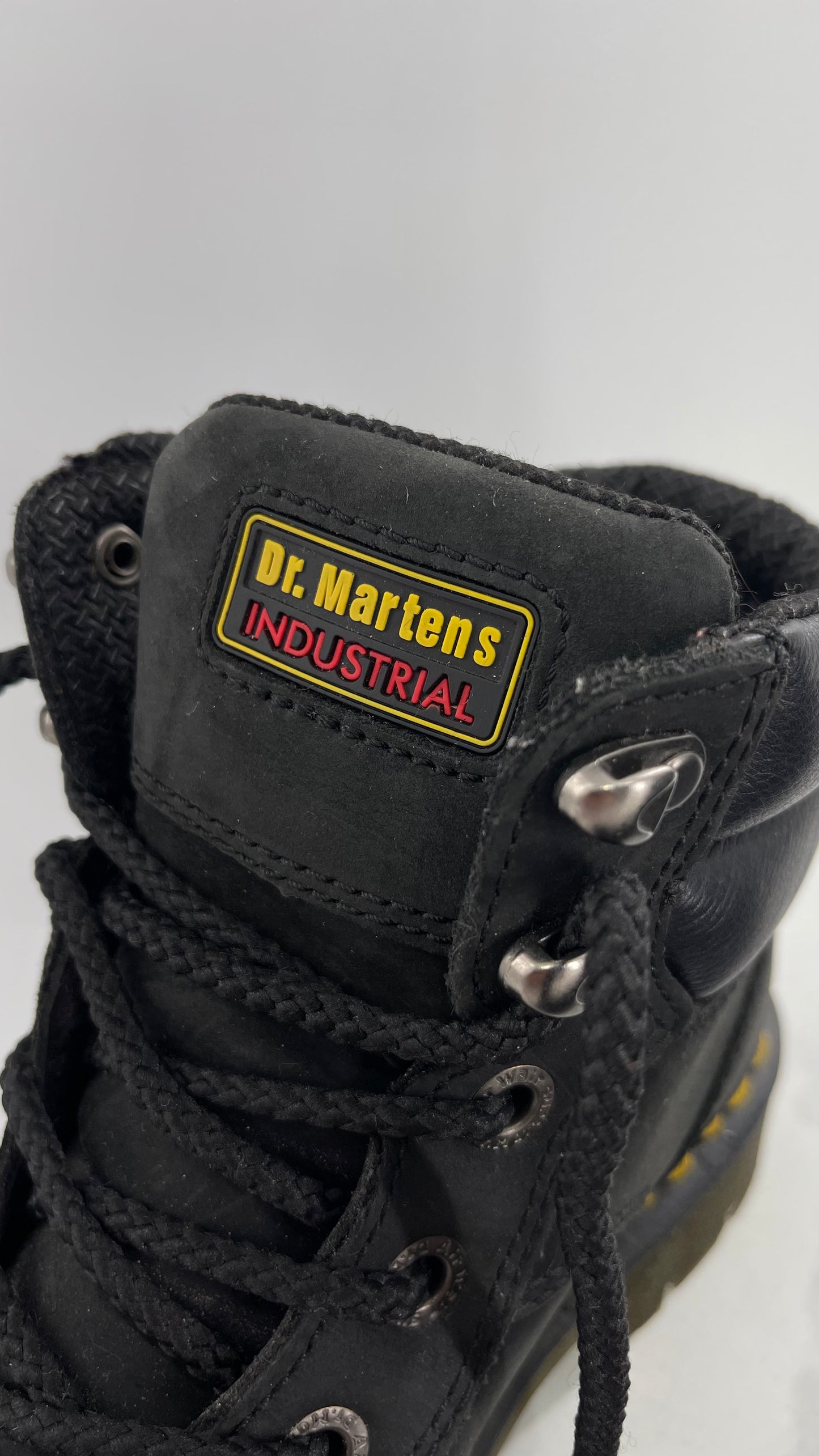 Doc Martens Industrial Black Combat Boots (6)