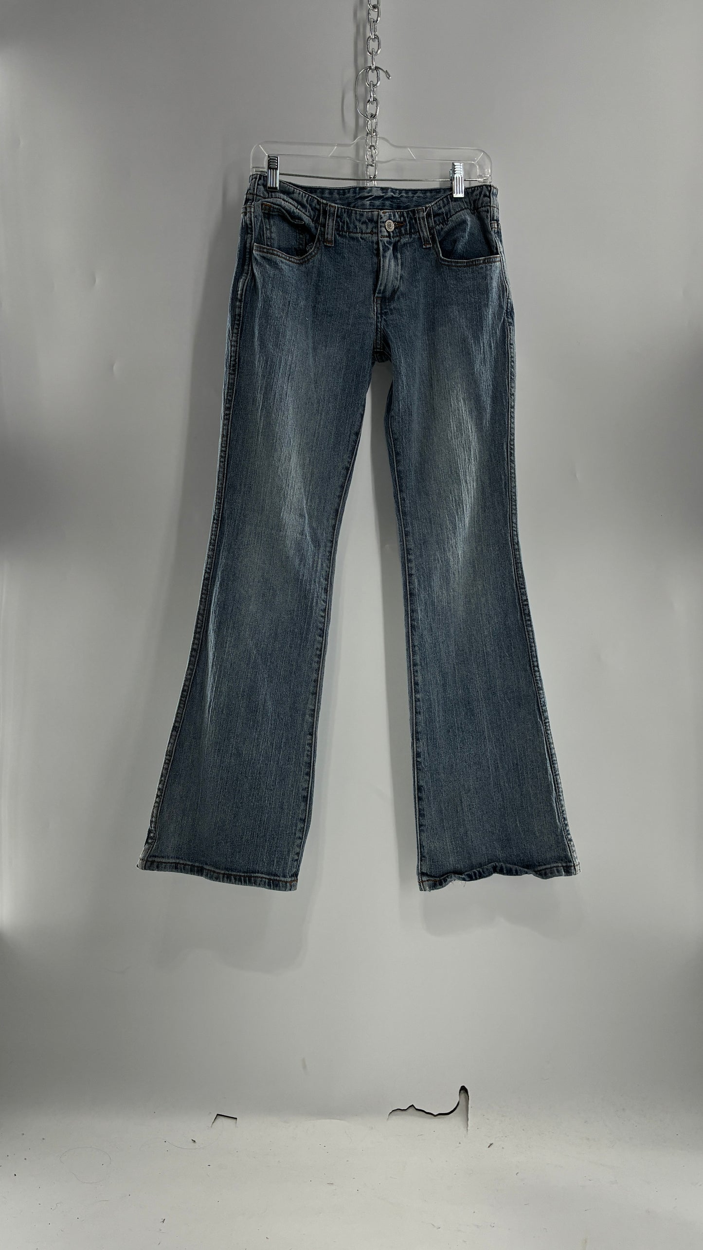 Vintage John Galt Ultra Low Rise, Light Wash Jeans (S)