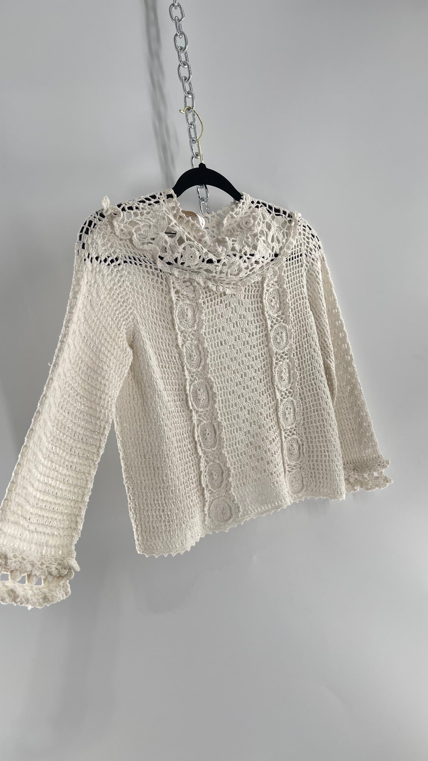 Coreylynncalter Crochet Blouse (XS/S)