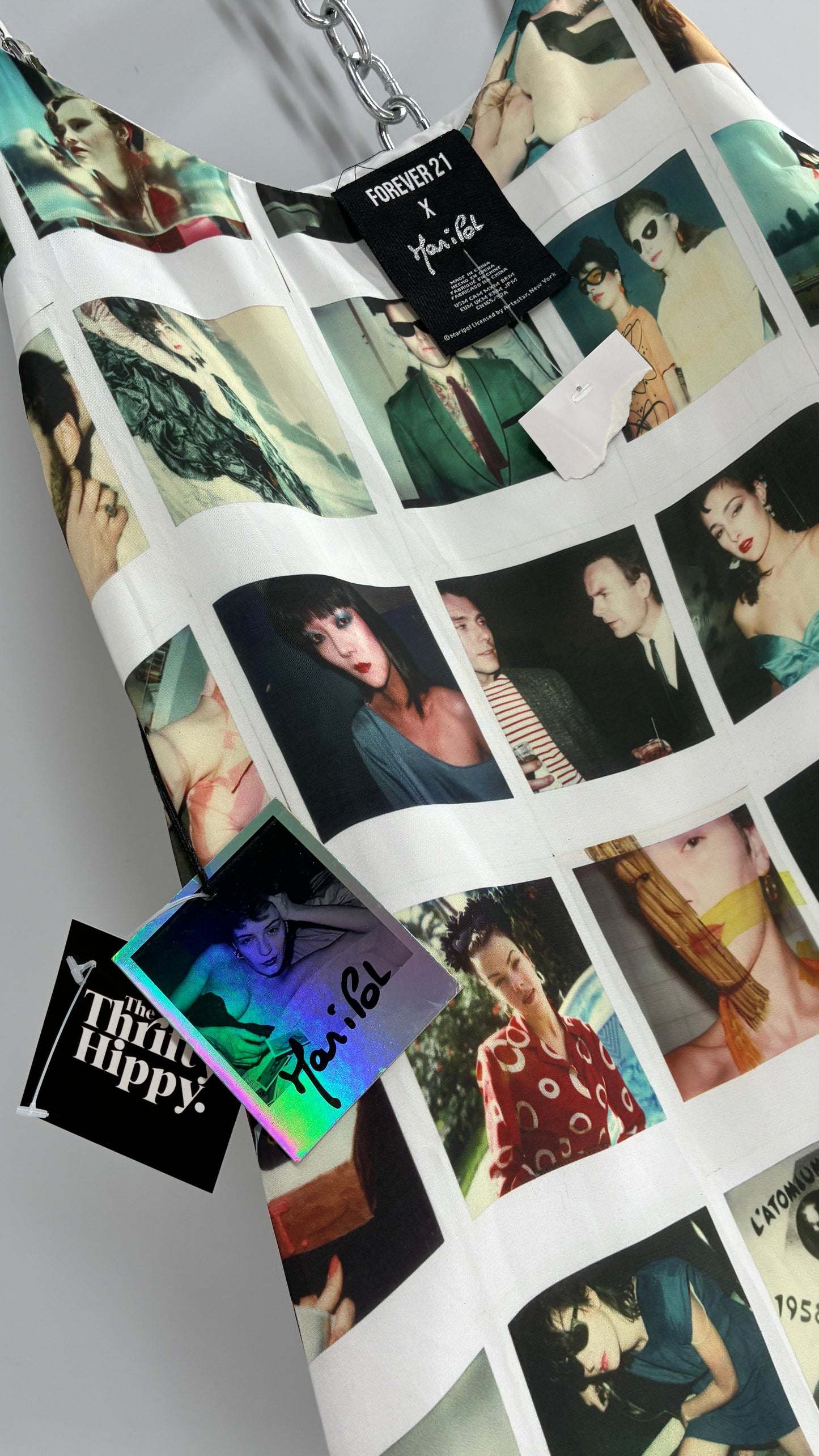 Rare Limited Edition MARIPOL Polaroid Mini Dress with Tags Attached (Medium)