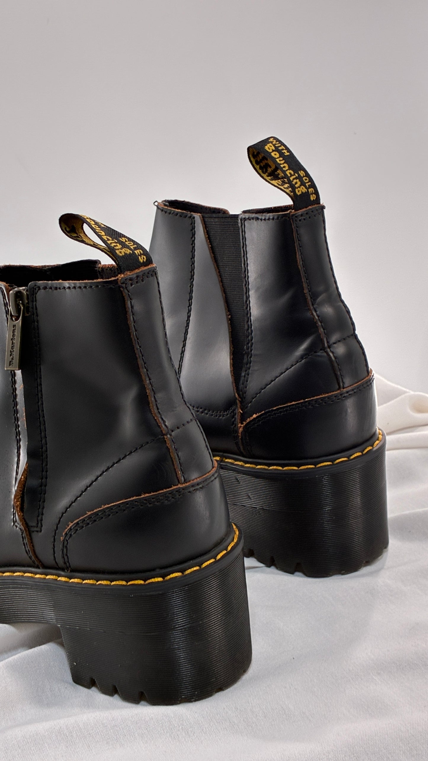 Vintage Doctor Martens Platform Rometty II Chelsea Boot (10)