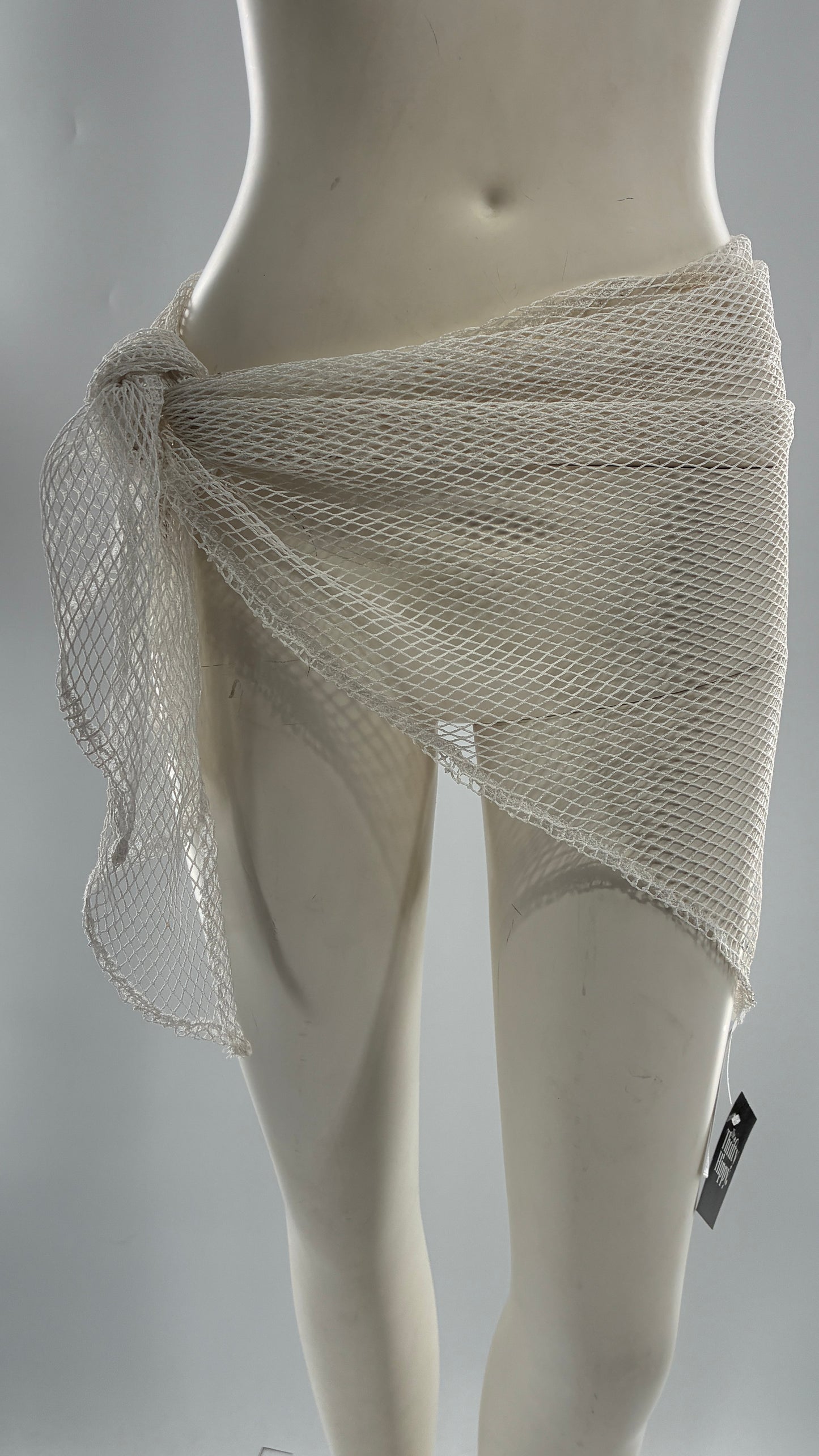 NWOT Urban Outfitters White Mesh Sarong