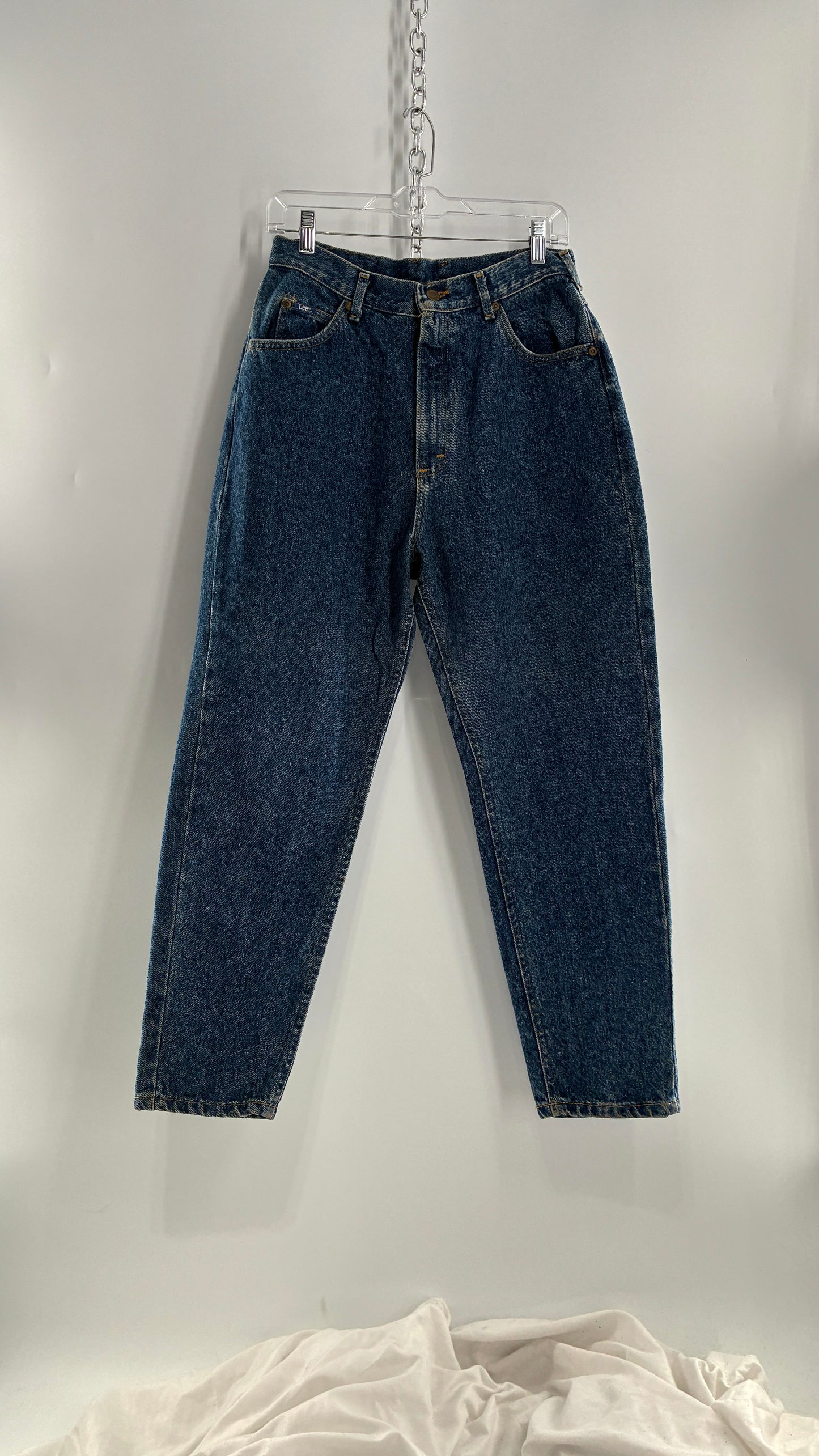 Deadstock Vintage 1980s Lee Stone Wash Mom Jean (12P)
