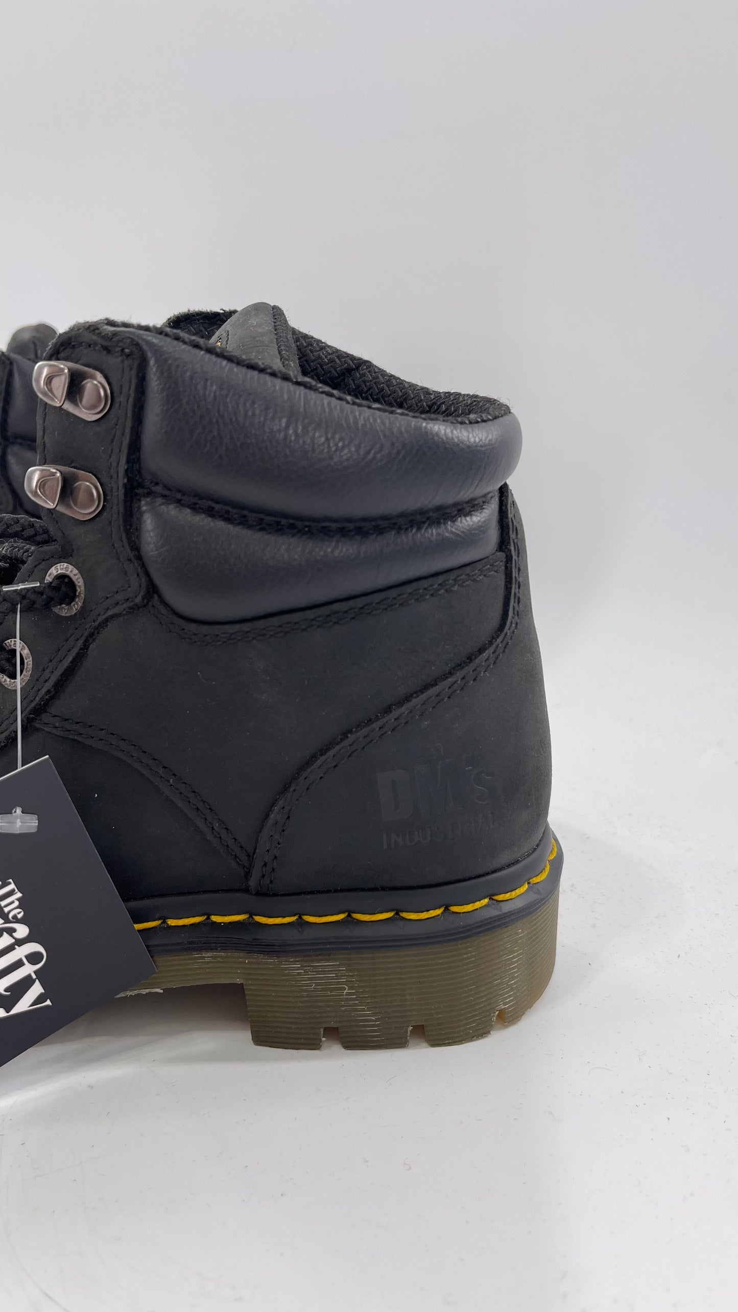 Doc Martens Industrial Black Combat Boots (6)