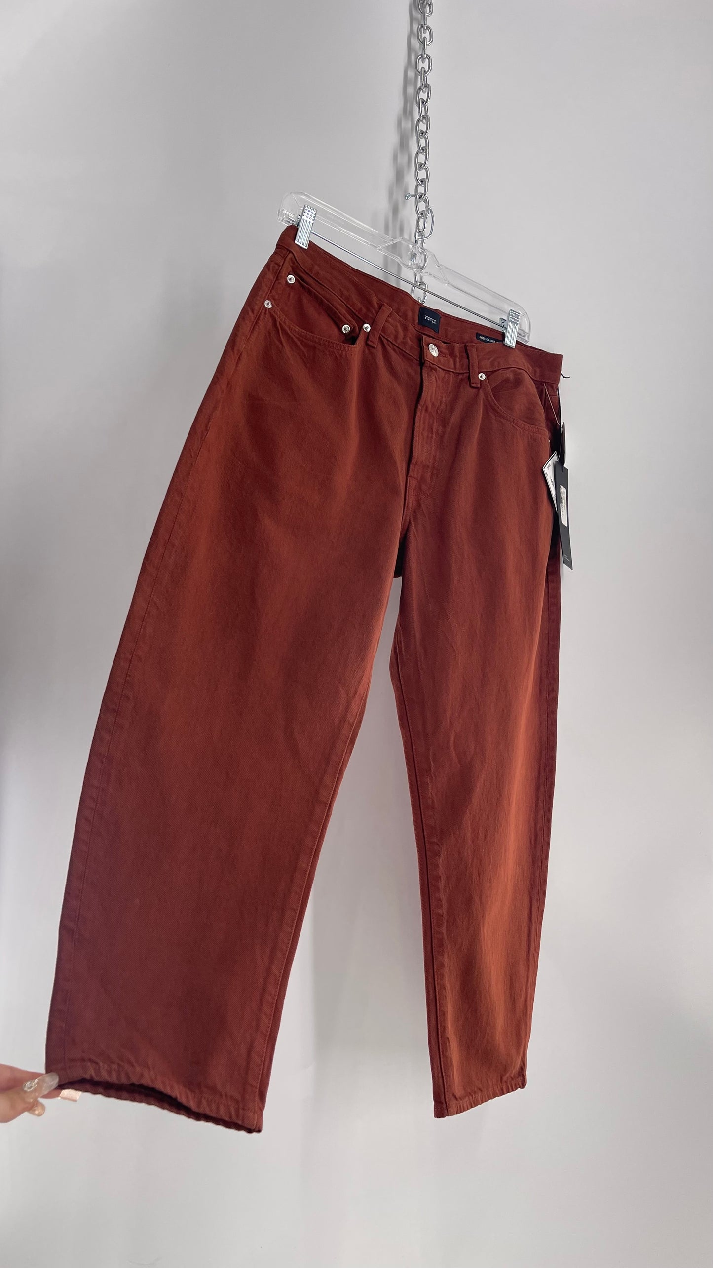 Edwin 1947 Rust Brown Jeans with Tags Attached (32)