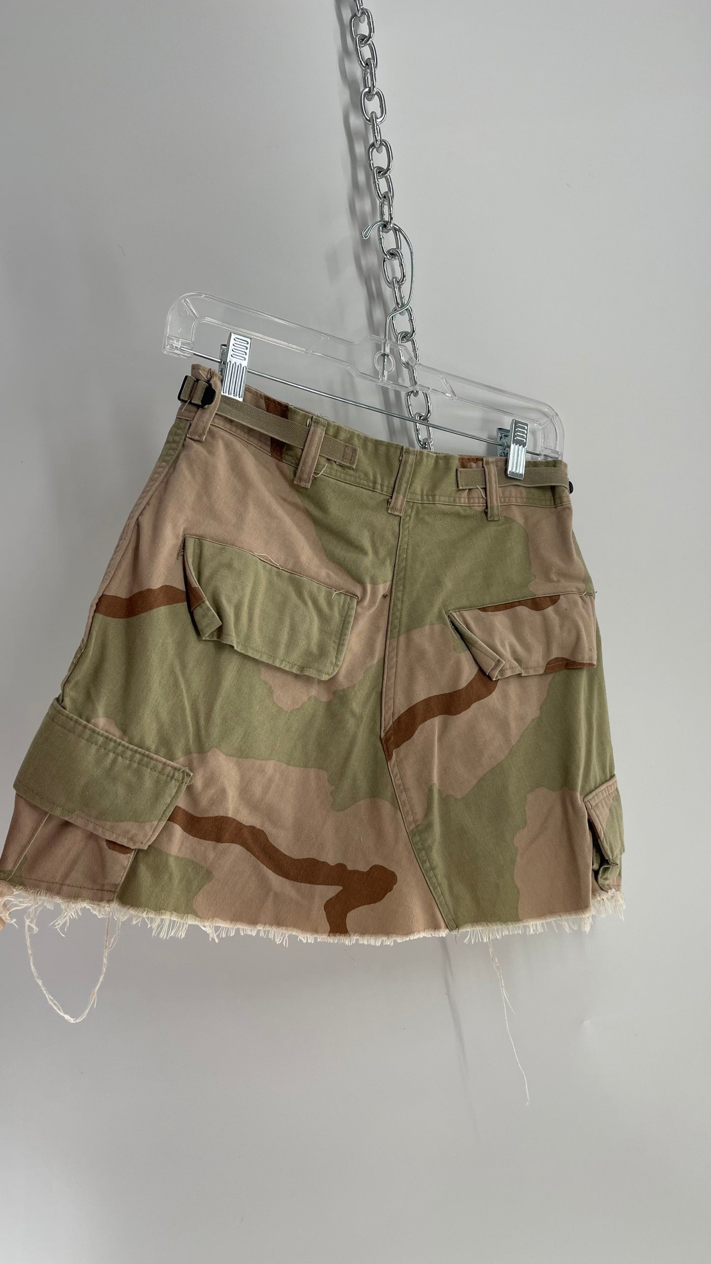 Reworked Army Cargo Skirt (XS/S)