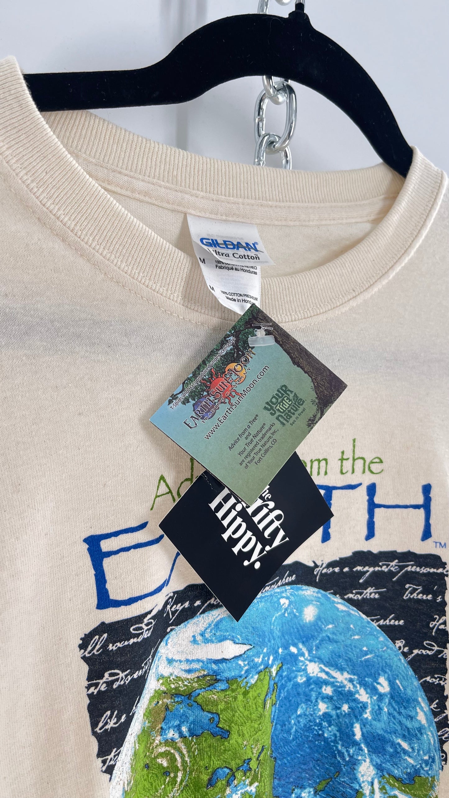 Deadstock Vintage Advice from Earth T Shirt (Medium)