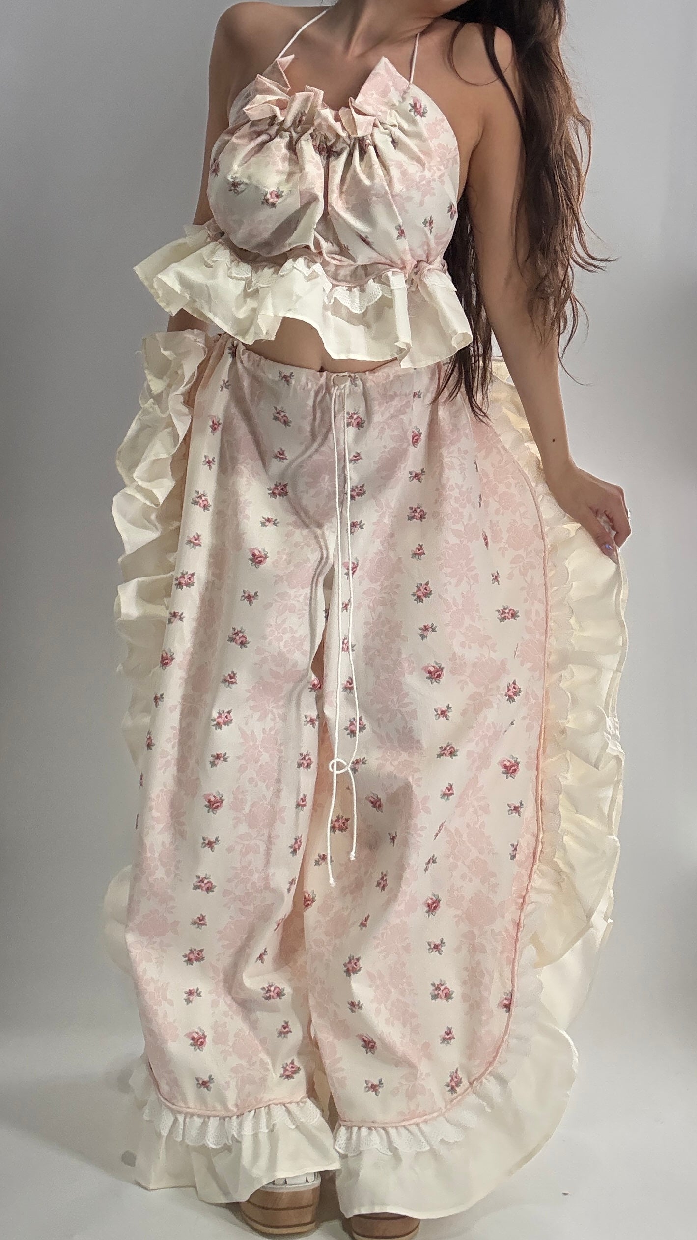 Handmade Vintage Two Piece Set (XS-XXL)