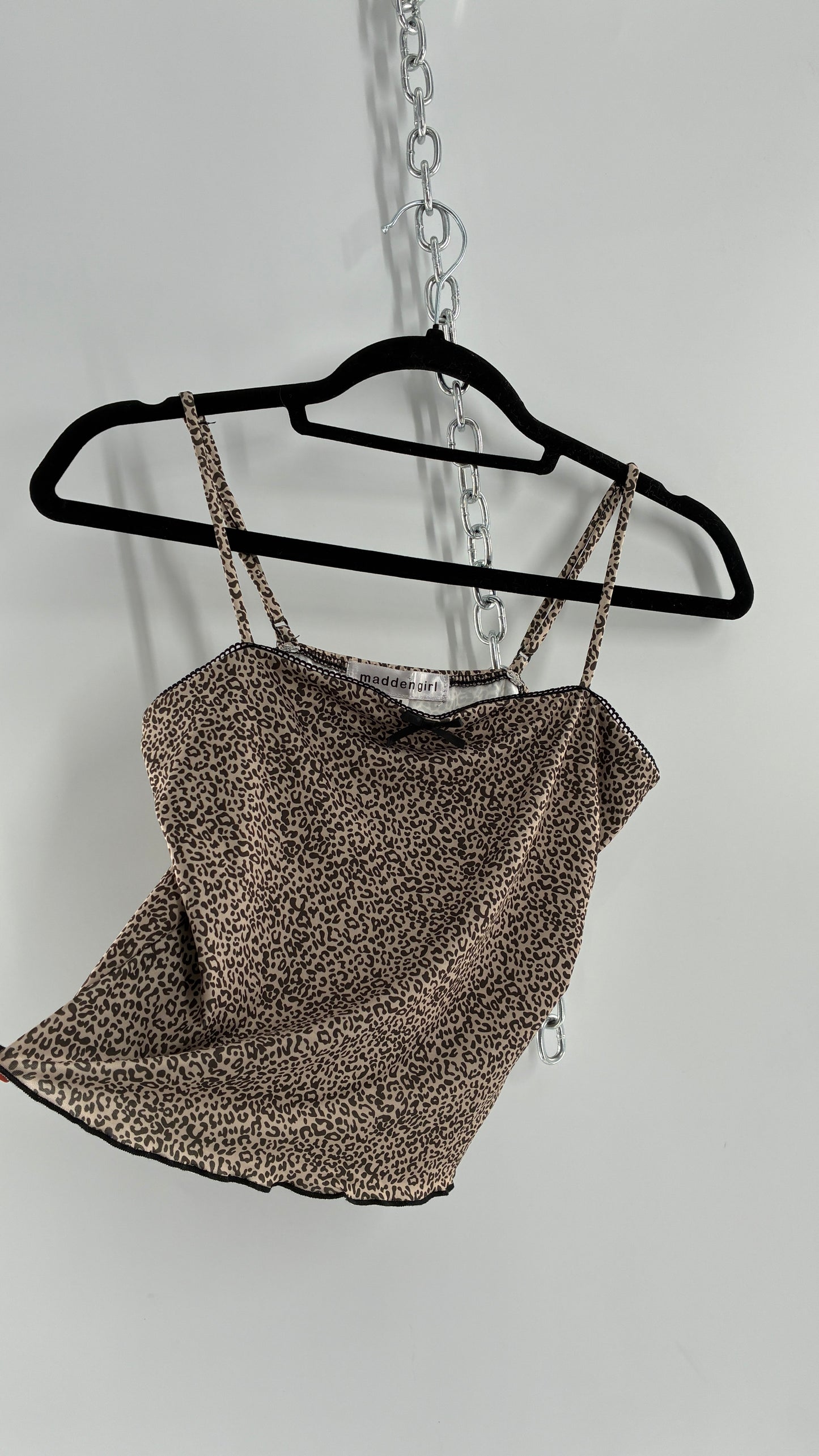 Vintage Madden Girl Cheetah Camisole (Medium)