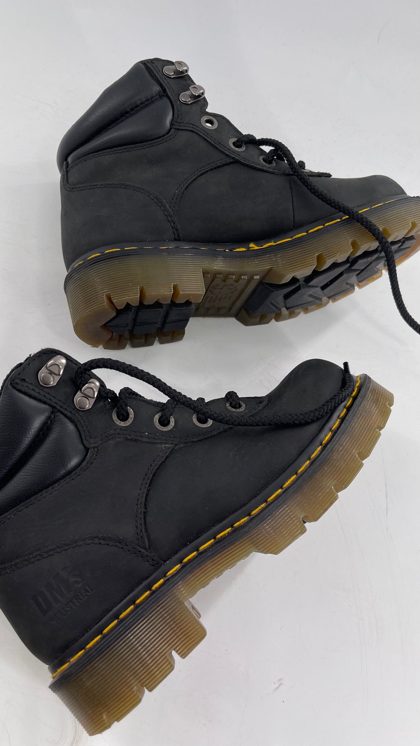 Doc Martens Industrial Black Combat Boots (6)