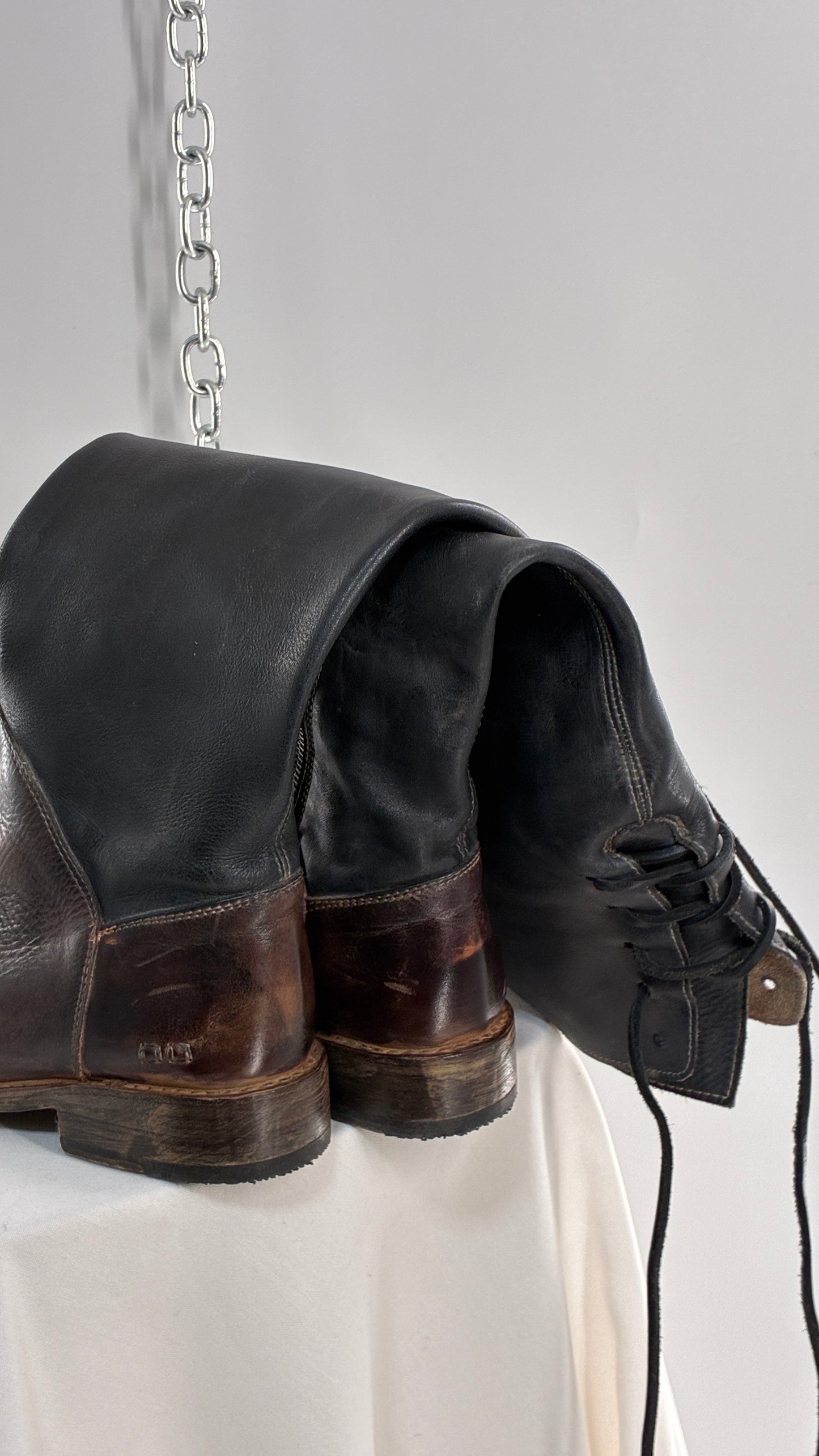 Vintage BEDSTÜ Manchester Two Toned Tall Riding Boots (7)