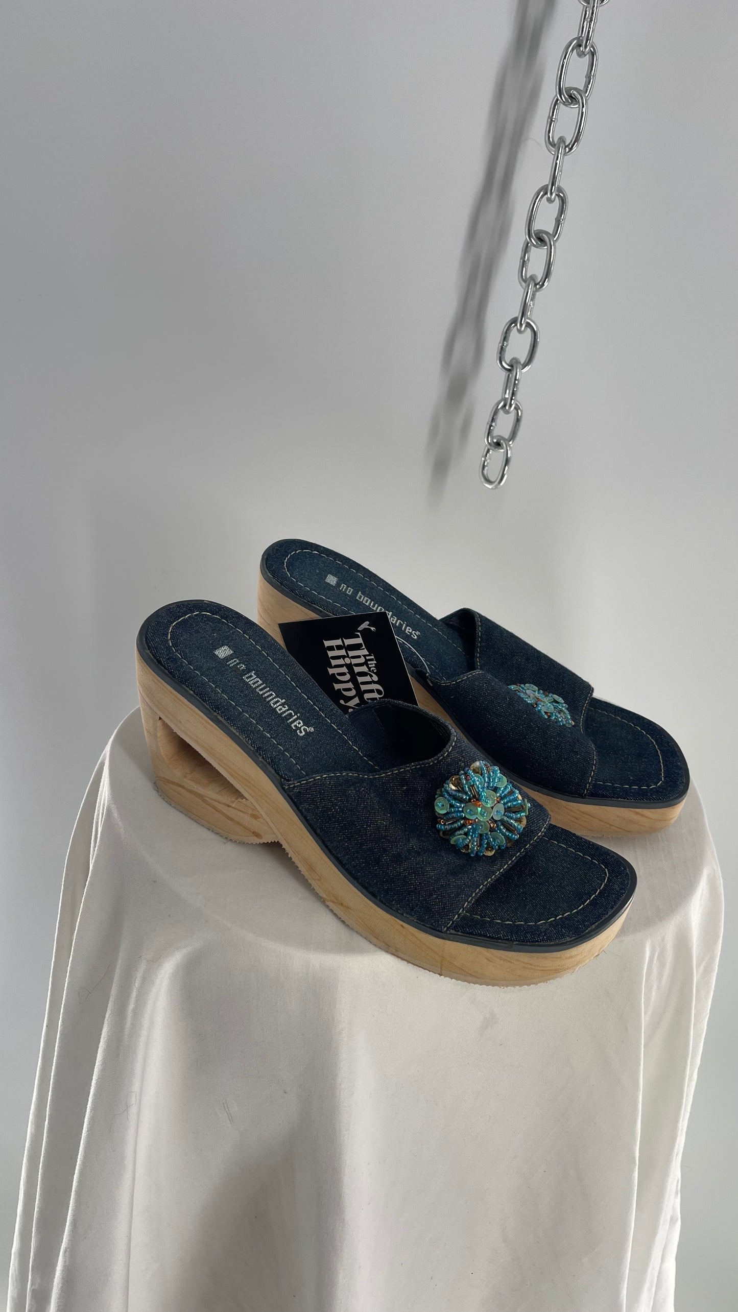 Vintage No Boundaries Denim Wedge Heel (6)