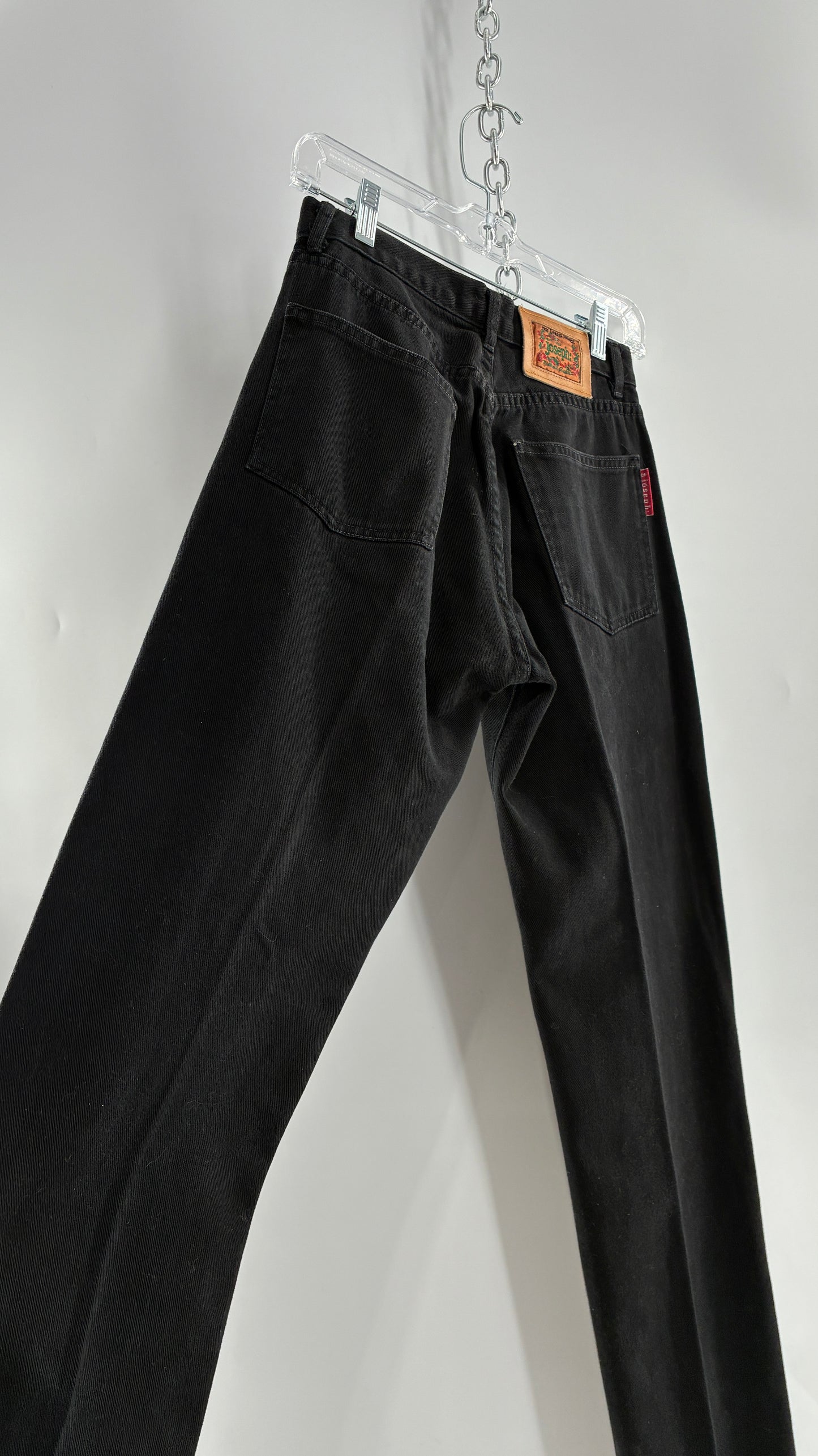 Vintage For Joseph Paris, France Black High Waisted Mom Jean (28)