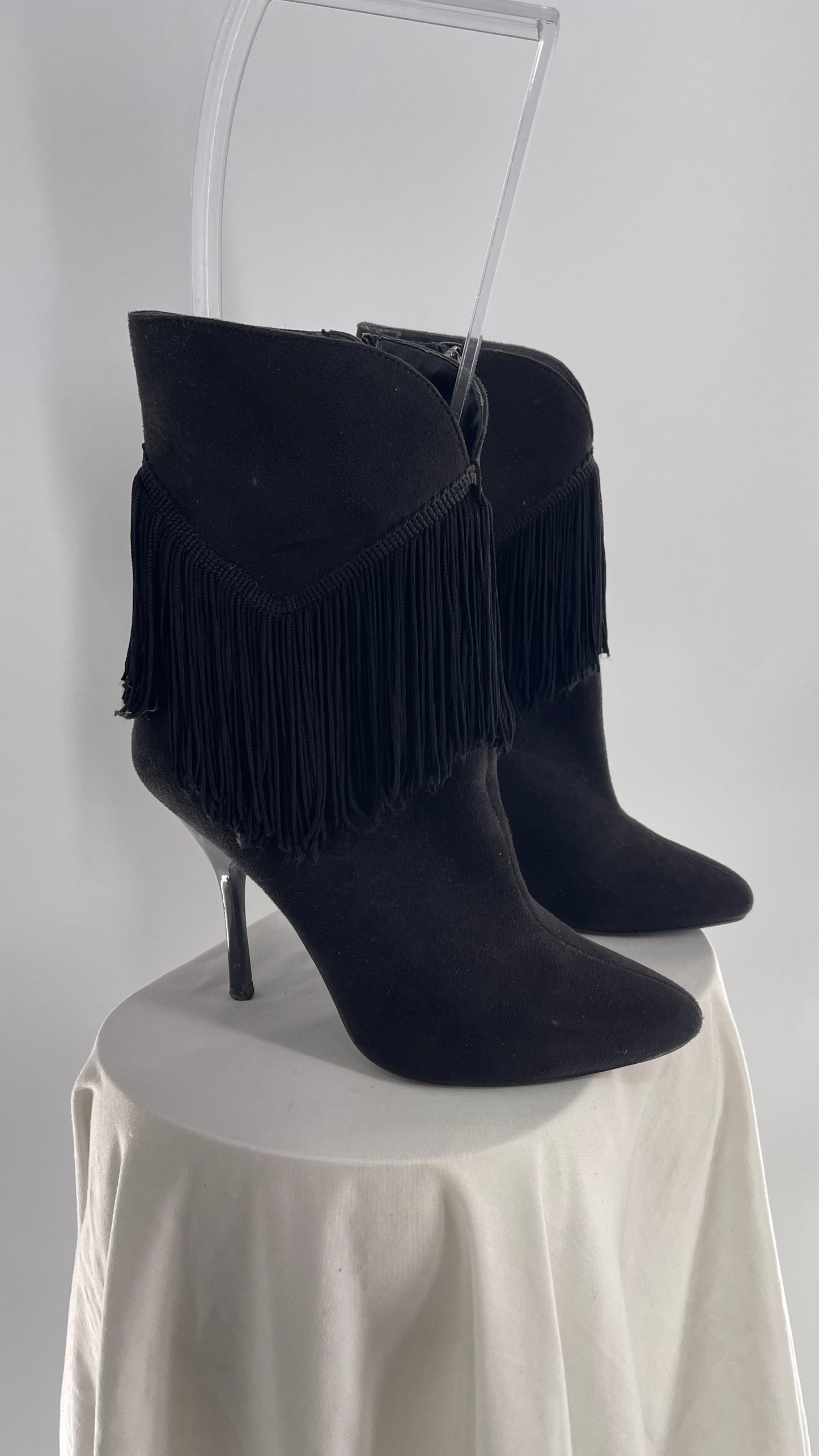 Vintage Mia Fringe Booties (7)