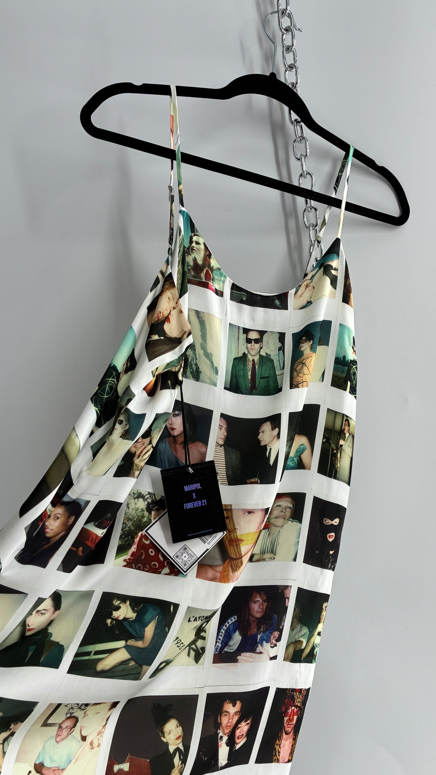 Rare Limited Edition MARIPOL Polaroid Mini Dress with Tags Attached (Medium)
