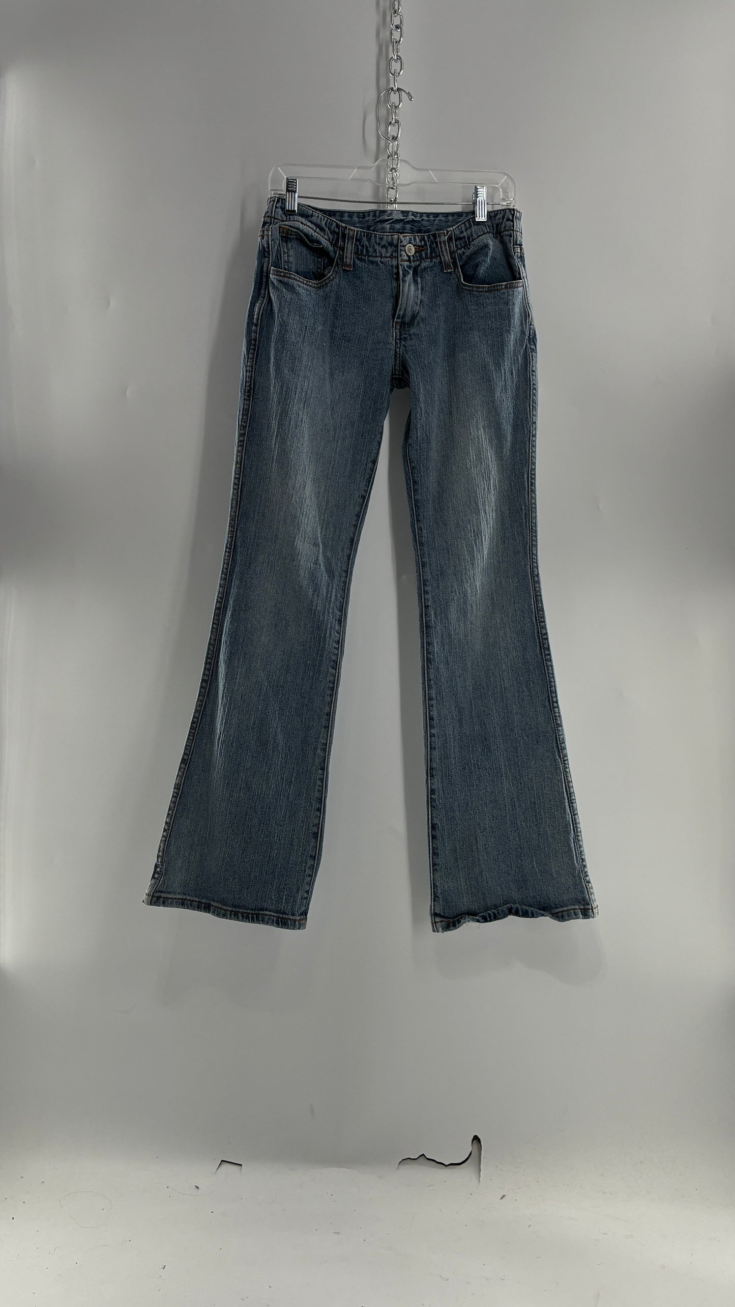Vintage John Galt Ultra Low Rise, Light Wash Jeans (S)