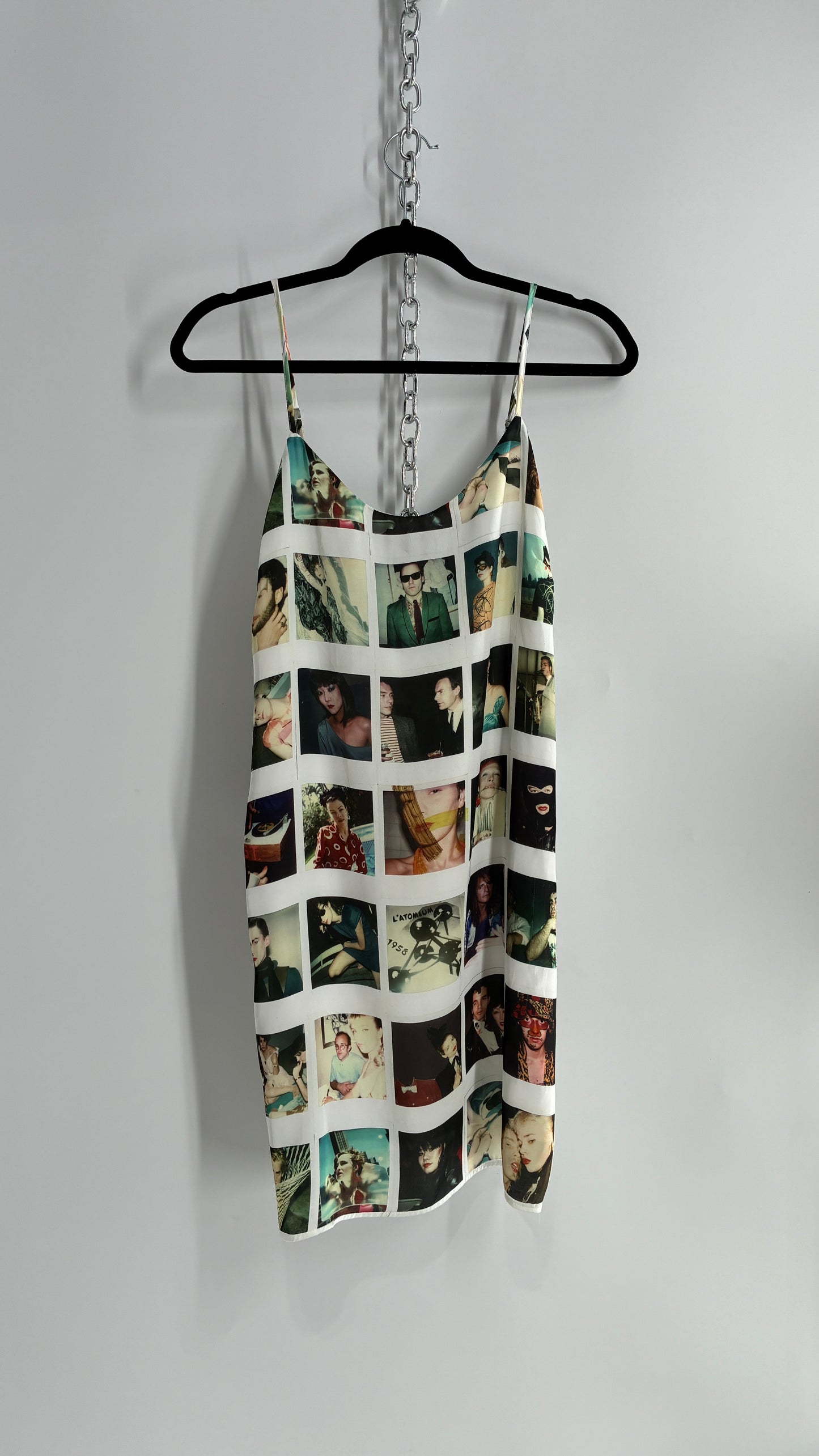 Rare Limited Edition MARIPOL Polaroid Mini Dress with Tags Attached (Medium)