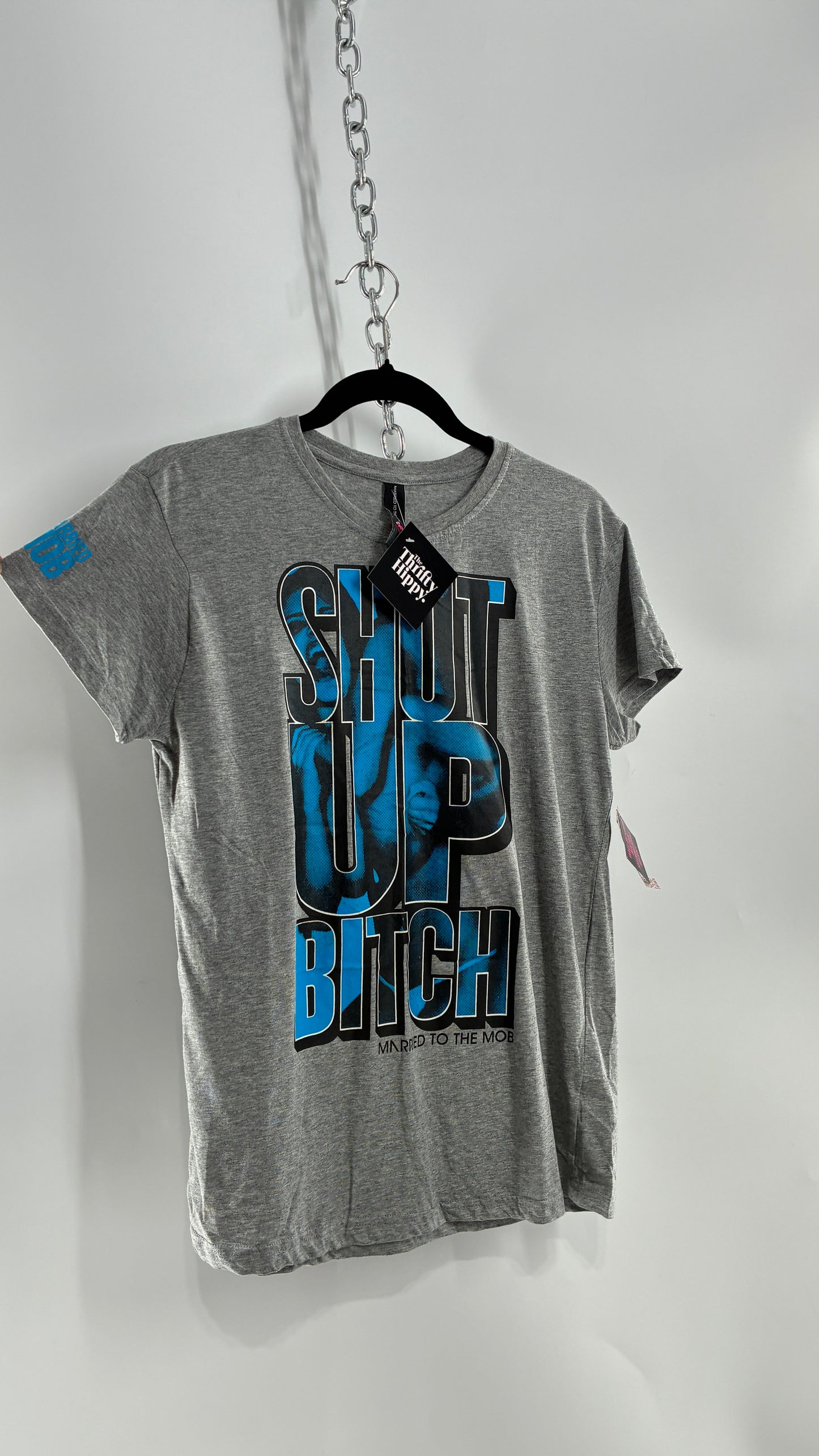 Vintage MARRIED TO THE MOB “Shut Up” T (XL)