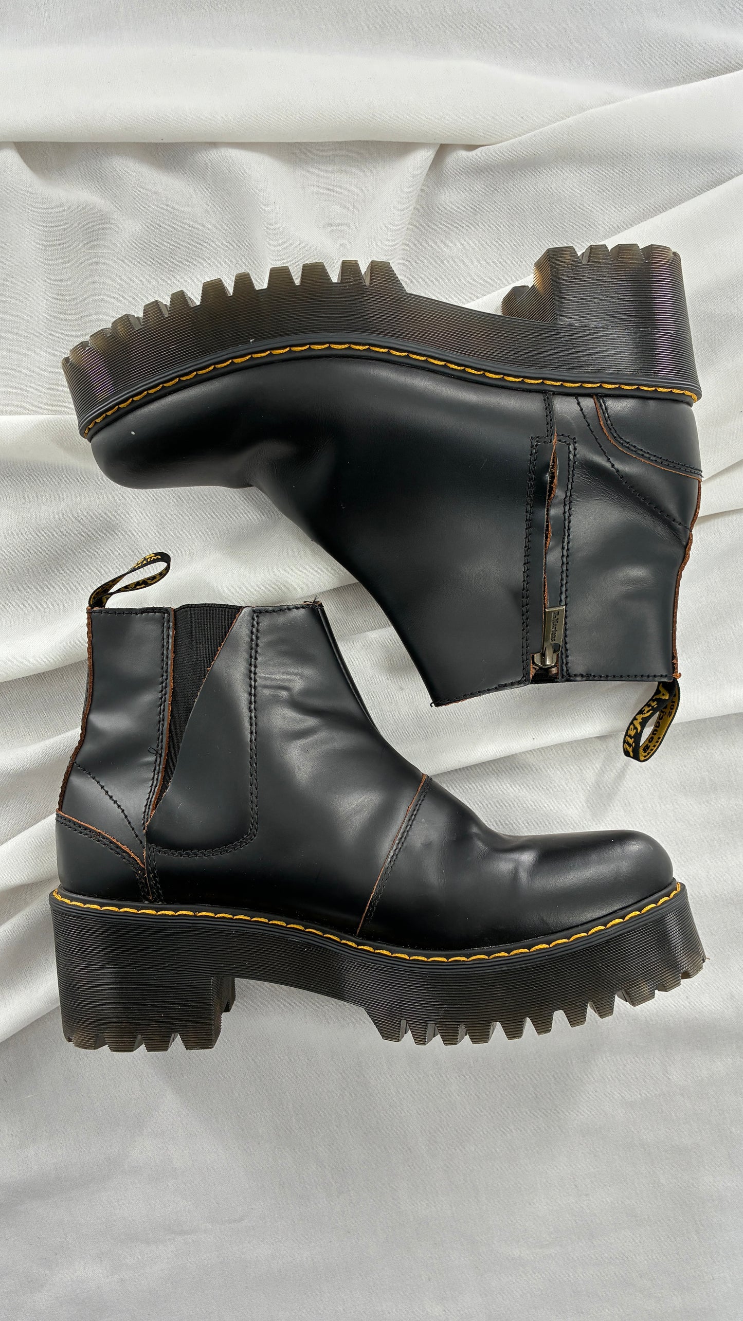 Vintage Doctor Martens Platform Rometty II Chelsea Boot (10)