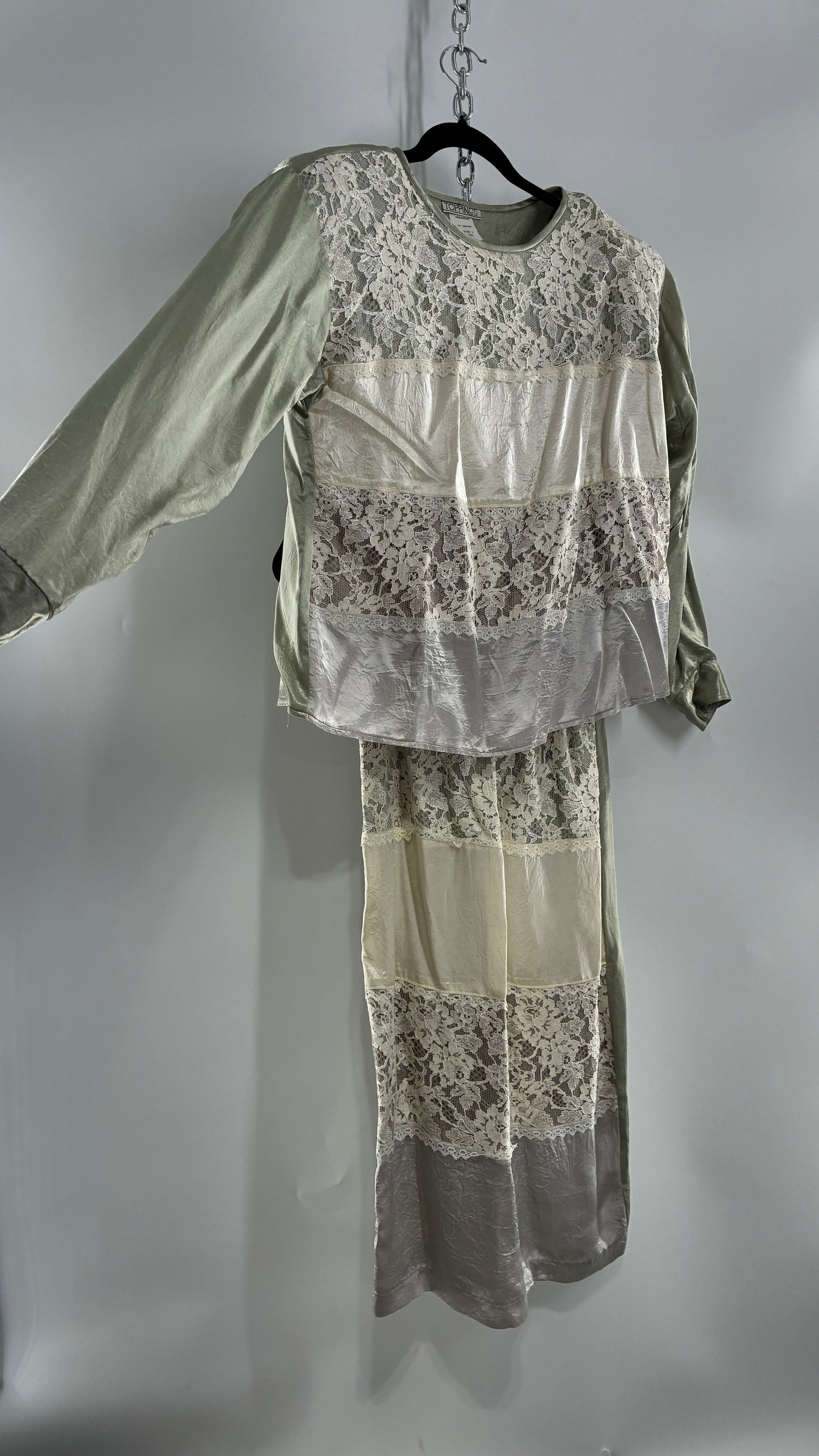 Vintage TOPPINGS Paneled Set (8)