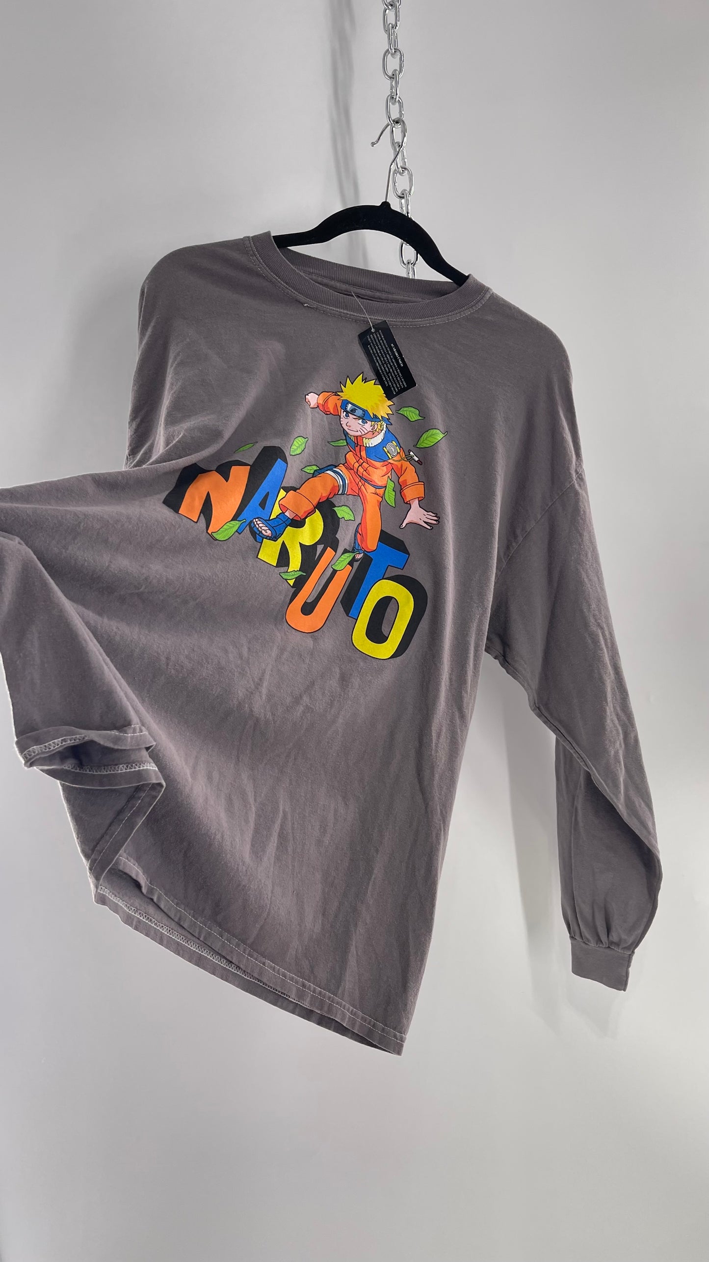 NARUTO Nostalgic Graphic Long Sleeve with Tags Attached (Large)