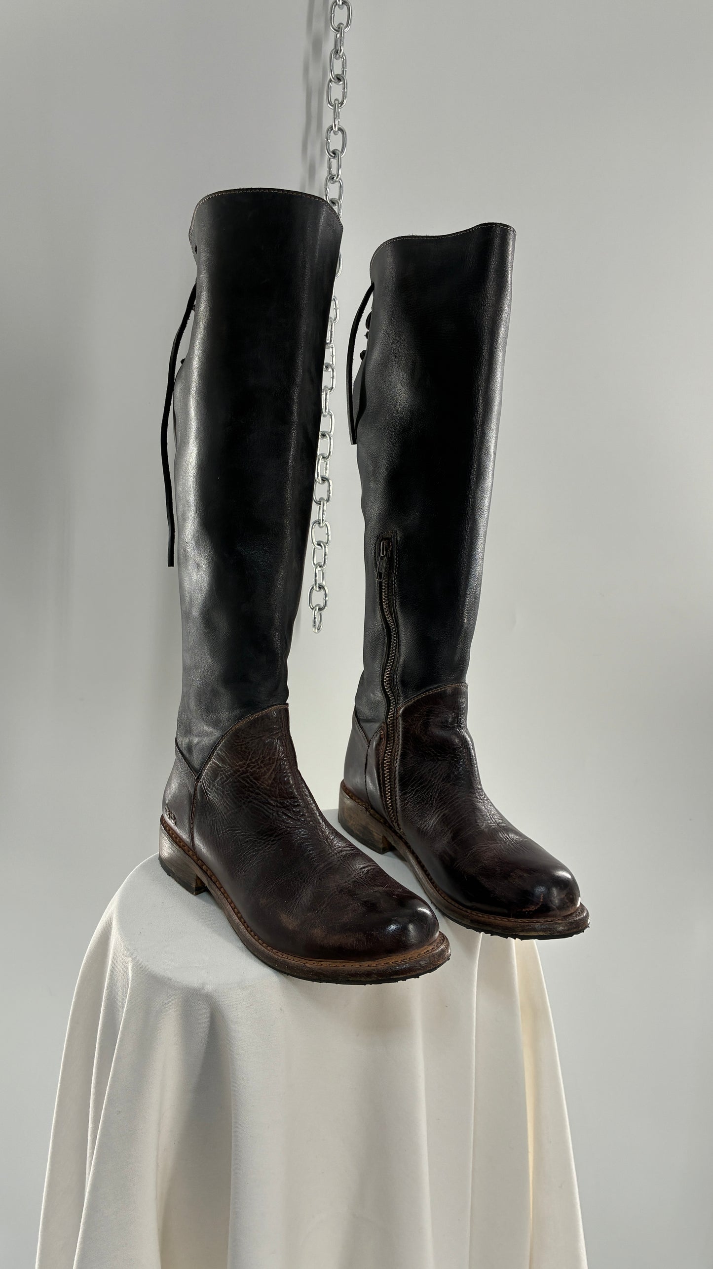Vintage BEDSTÜ Manchester Two Toned Tall Riding Boots (7)