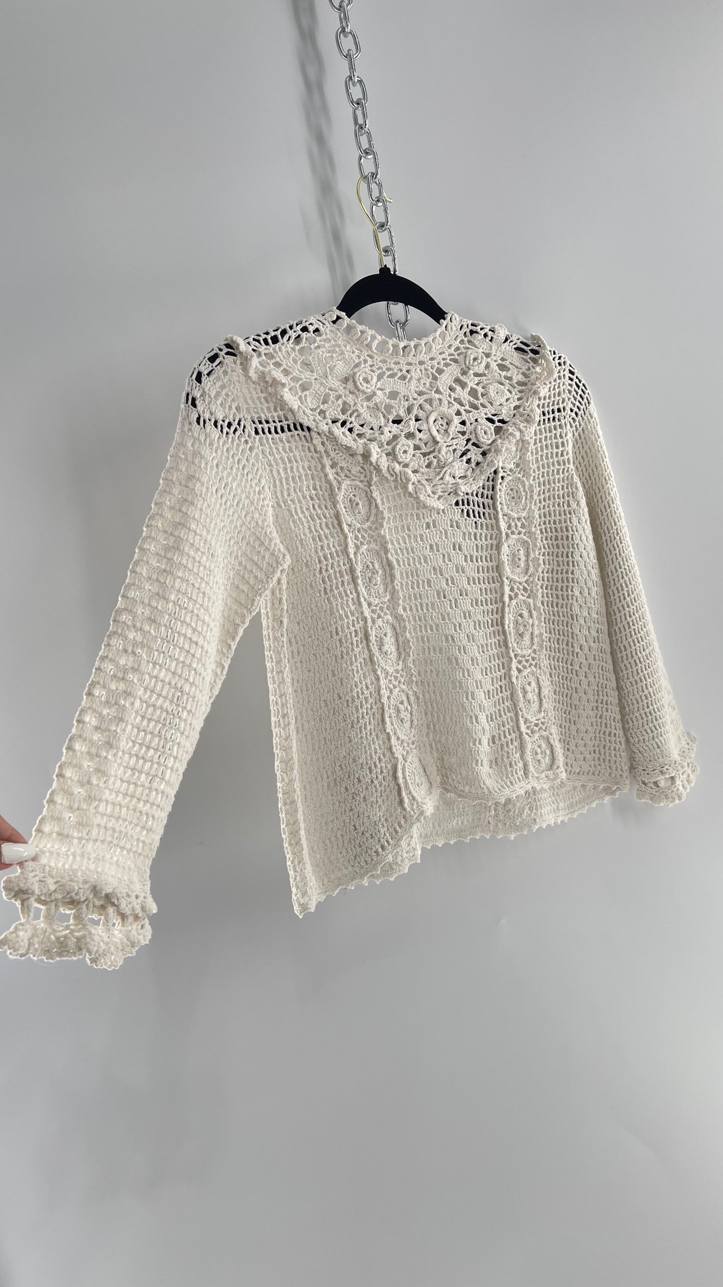 Coreylynncalter Crochet Blouse (XS/S)