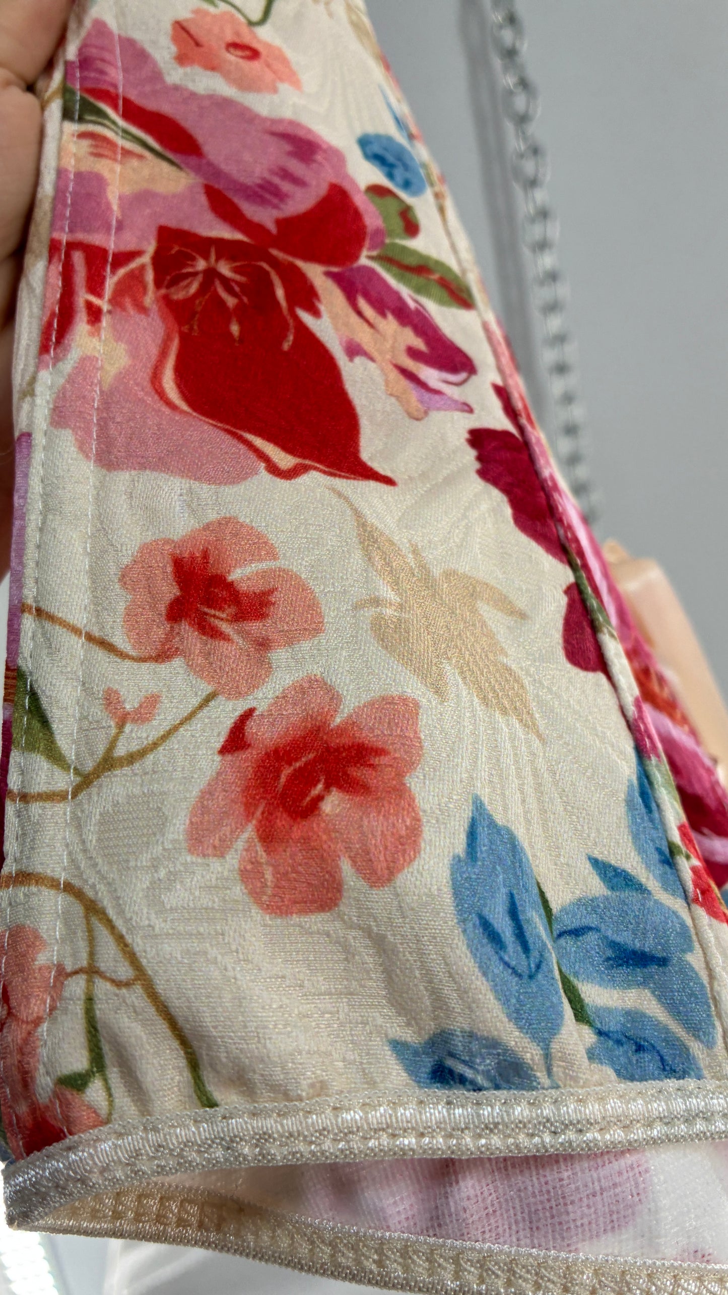Floral Brocade Corset (Large)