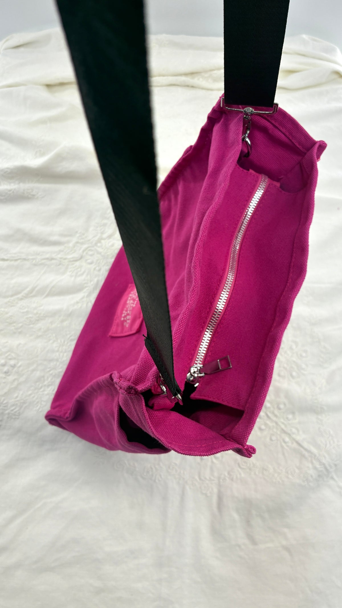 Vintage Unauthenticated MARC JACOBS Hot Pink The Book Bag