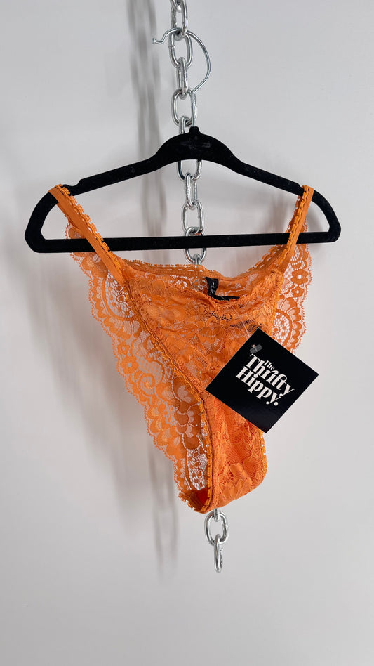 Urban Outfitters Out from Under
Orange Lace Tanga Panty NWOT (M)