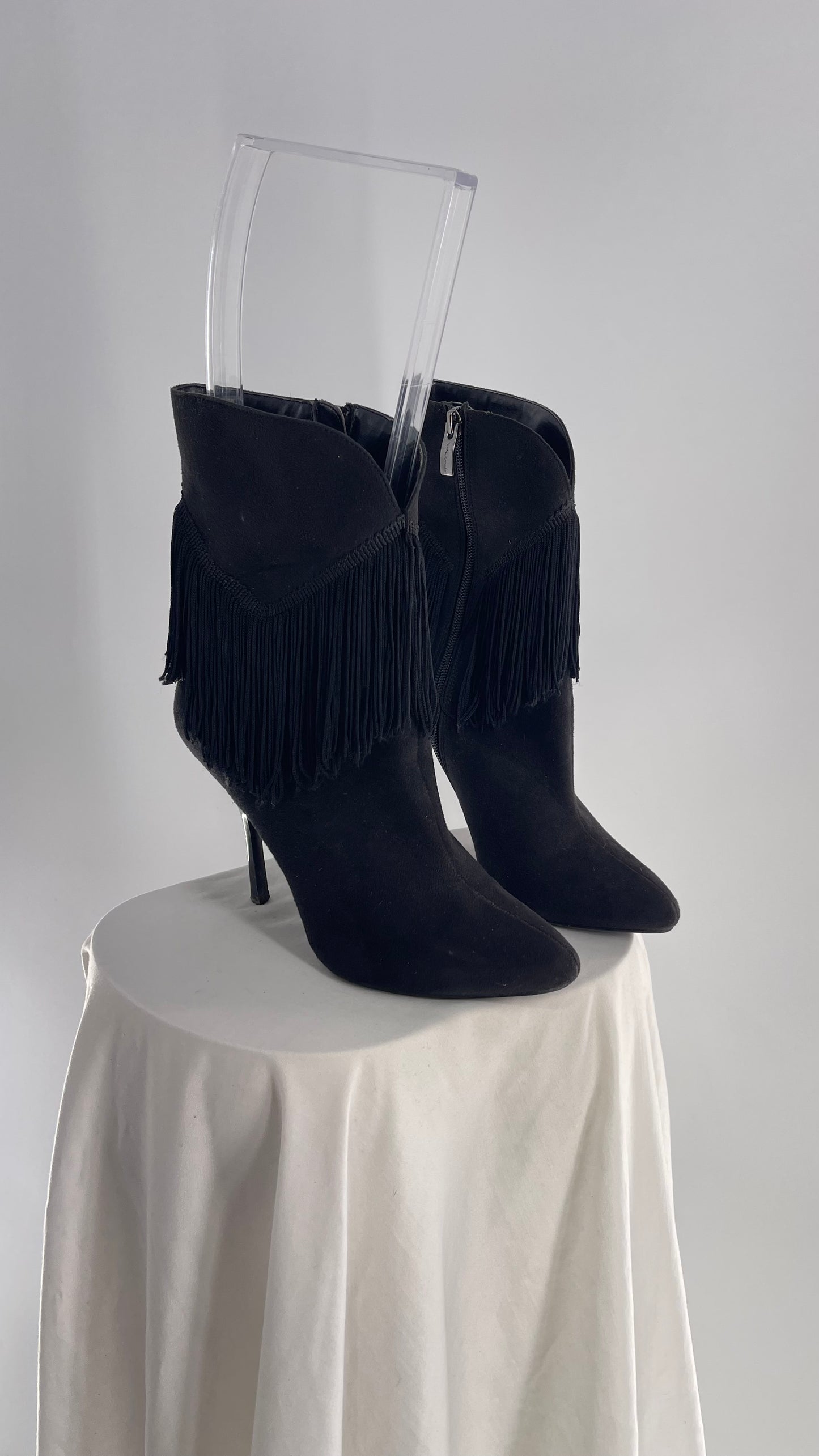 Vintage Mia Fringe Booties (7)