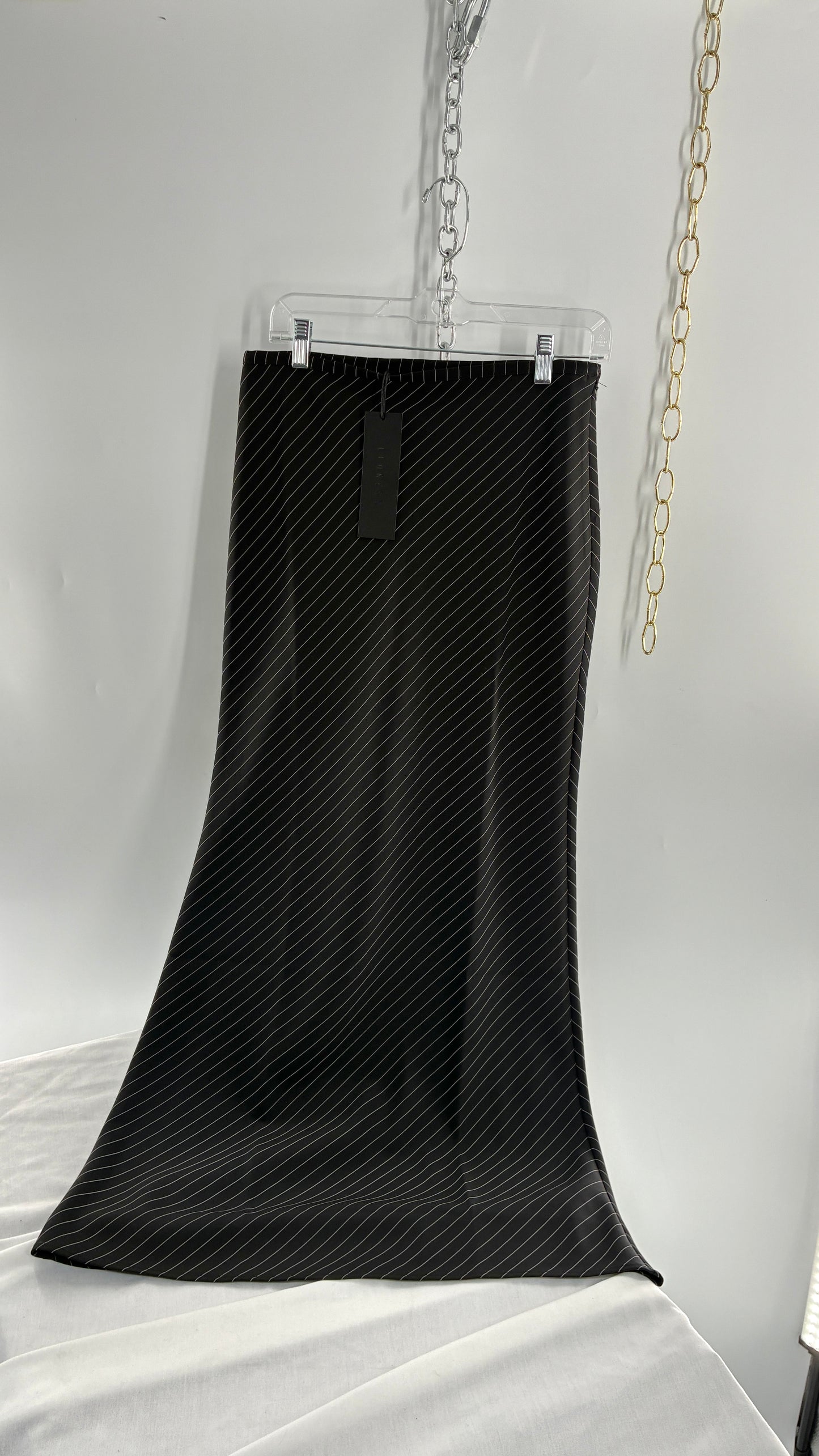 LIONESS Pinstripe Skirt with Tags (Small)