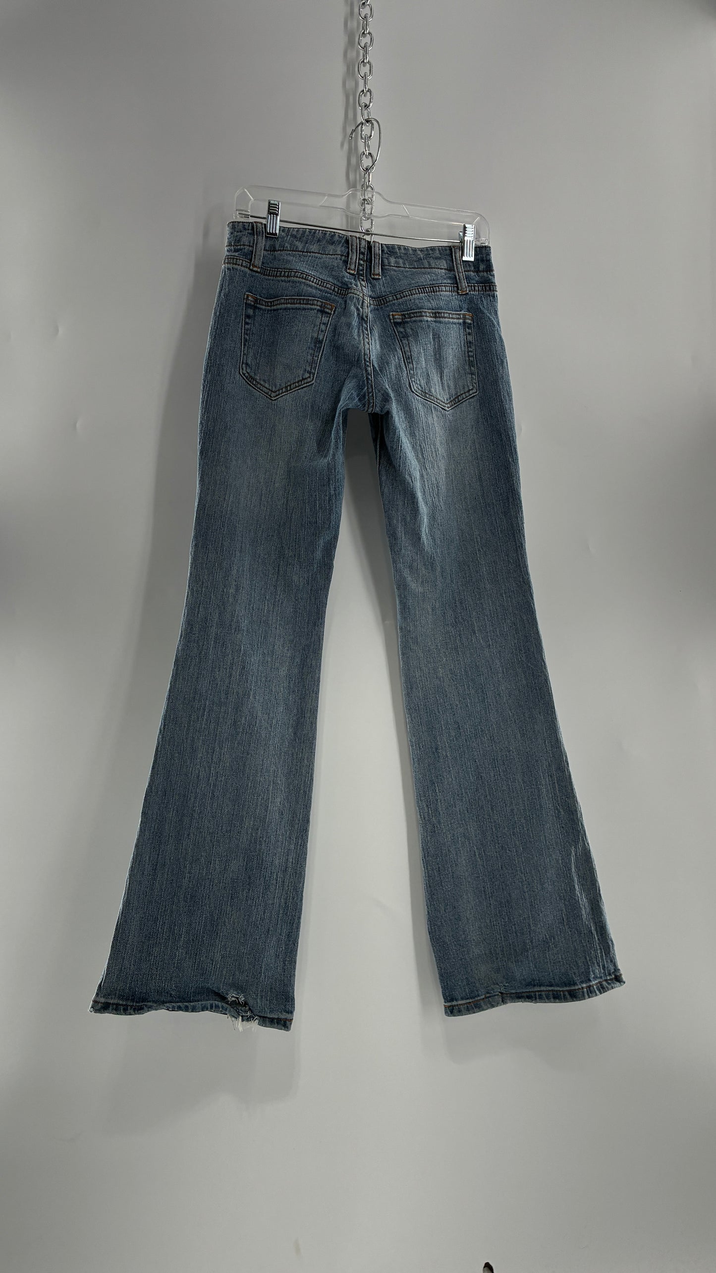 Vintage John Galt Ultra Low Rise, Light Wash Jeans (S)
