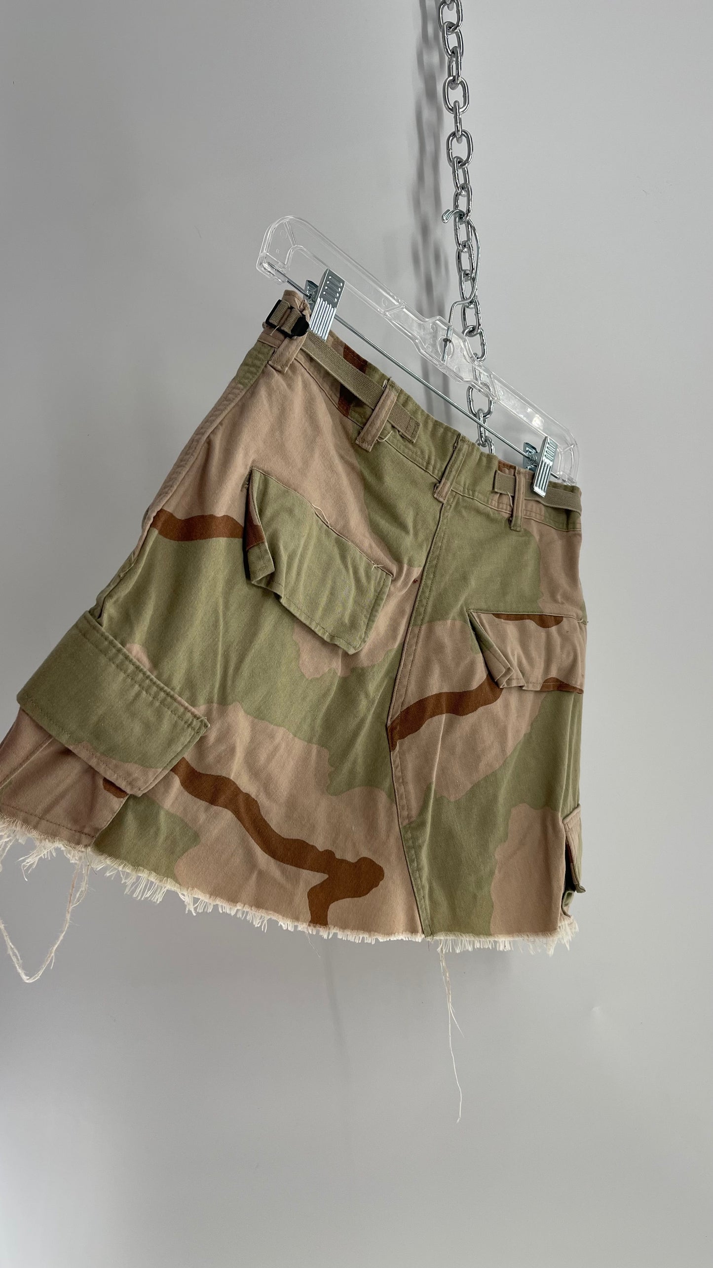 Reworked Army Cargo Skirt (XS/S)