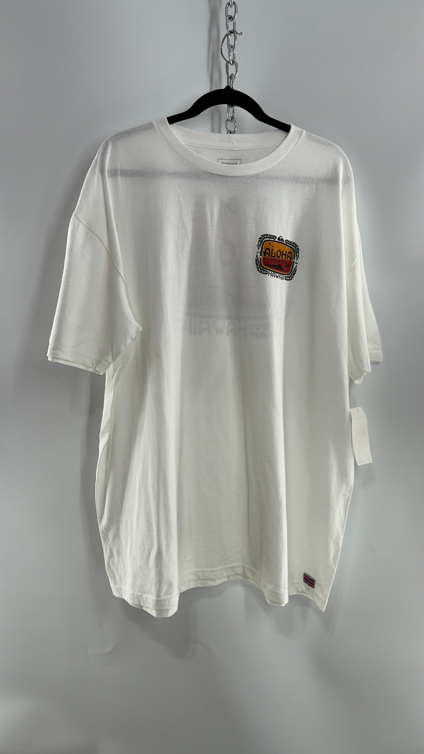 Vintage QUICK SILVER Graphic T Shirt (XXL)