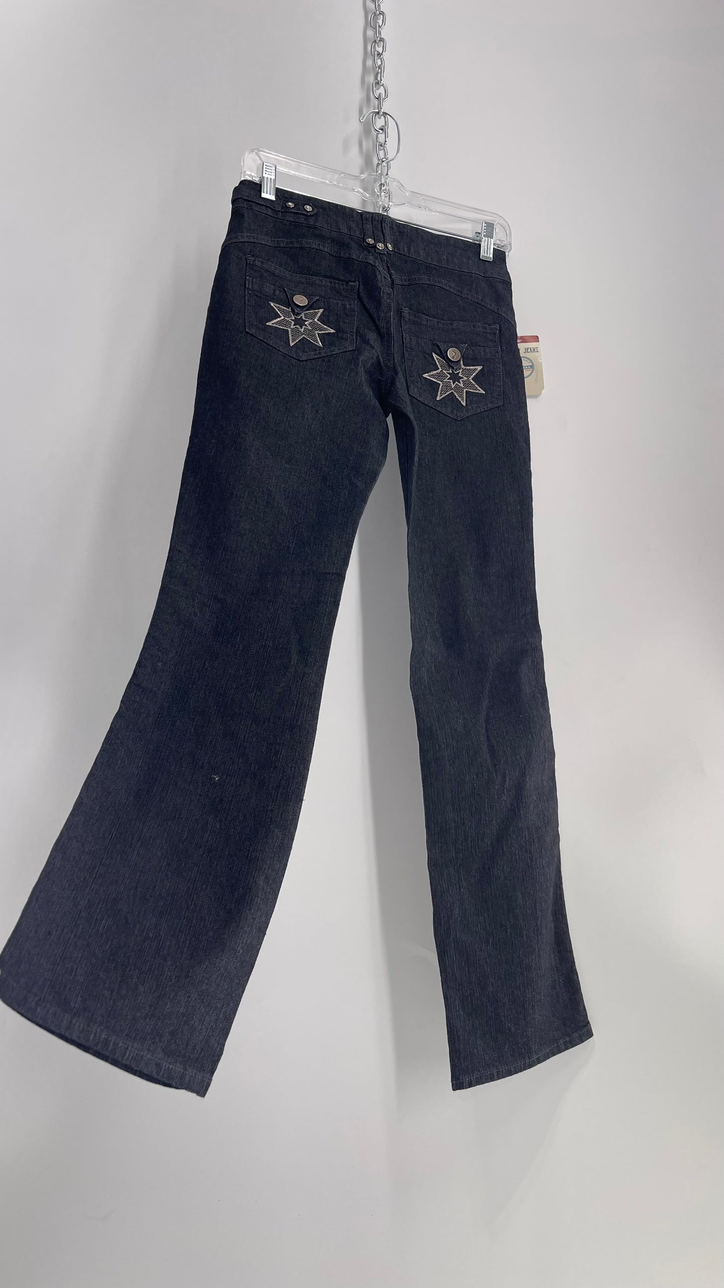 Deadstock Vintage STREET JEANS with Embroidered Pockets and Tags Attached (3)