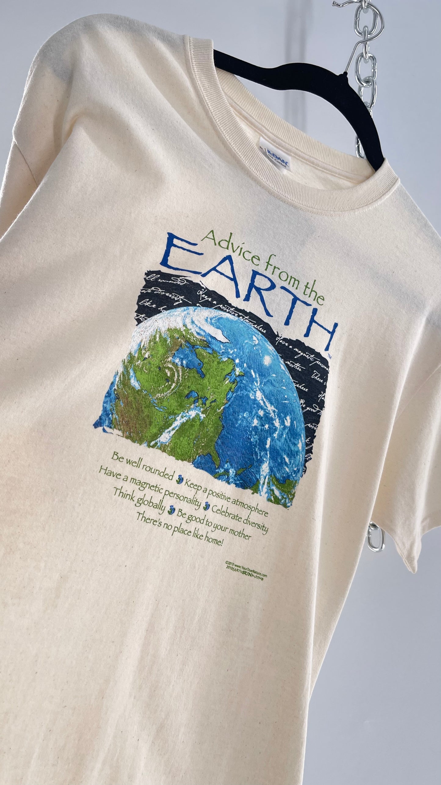 Deadstock Vintage Advice from Earth T Shirt (Medium)