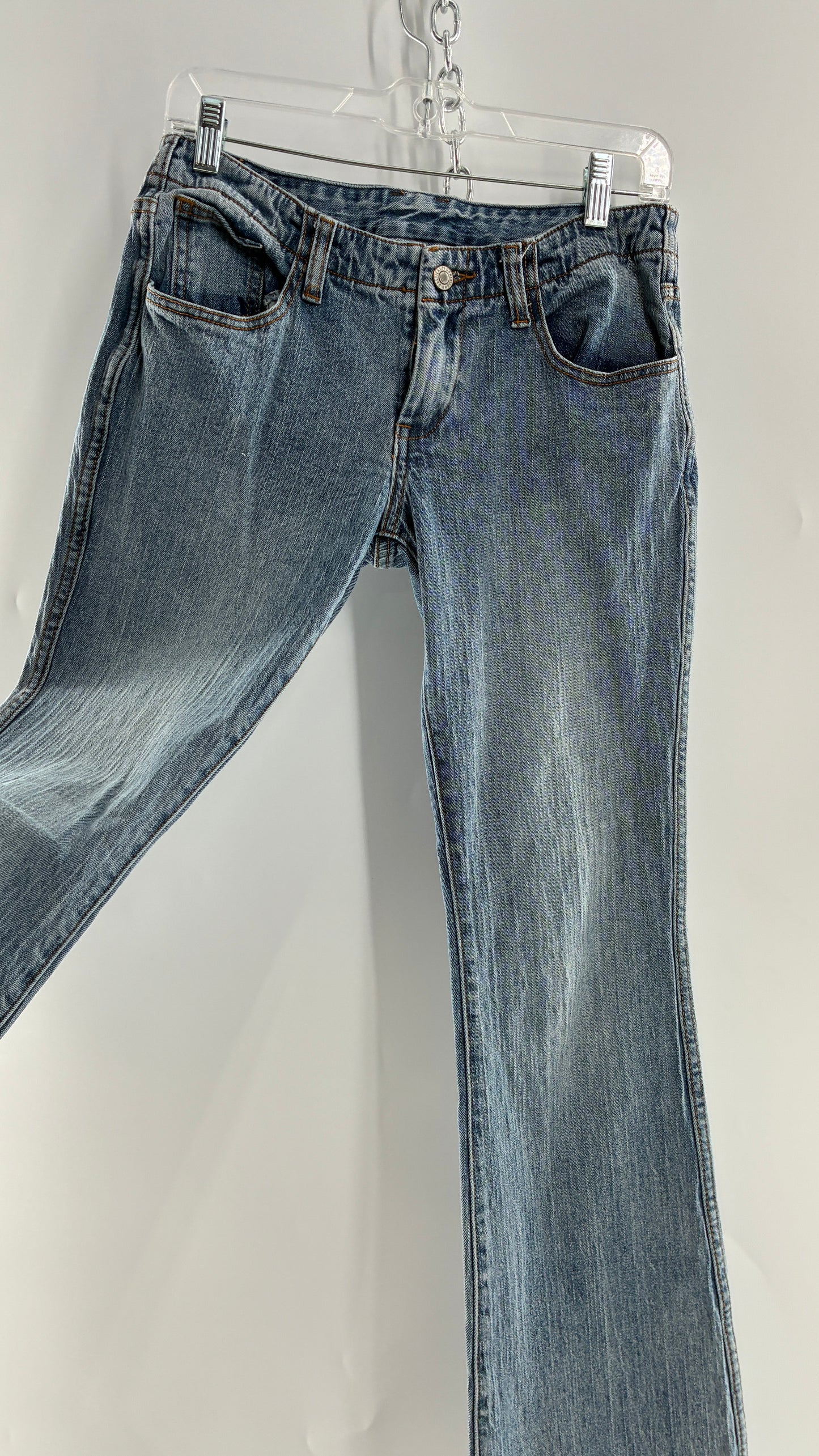 Vintage John Galt Ultra Low Rise, Light Wash Jeans (S)