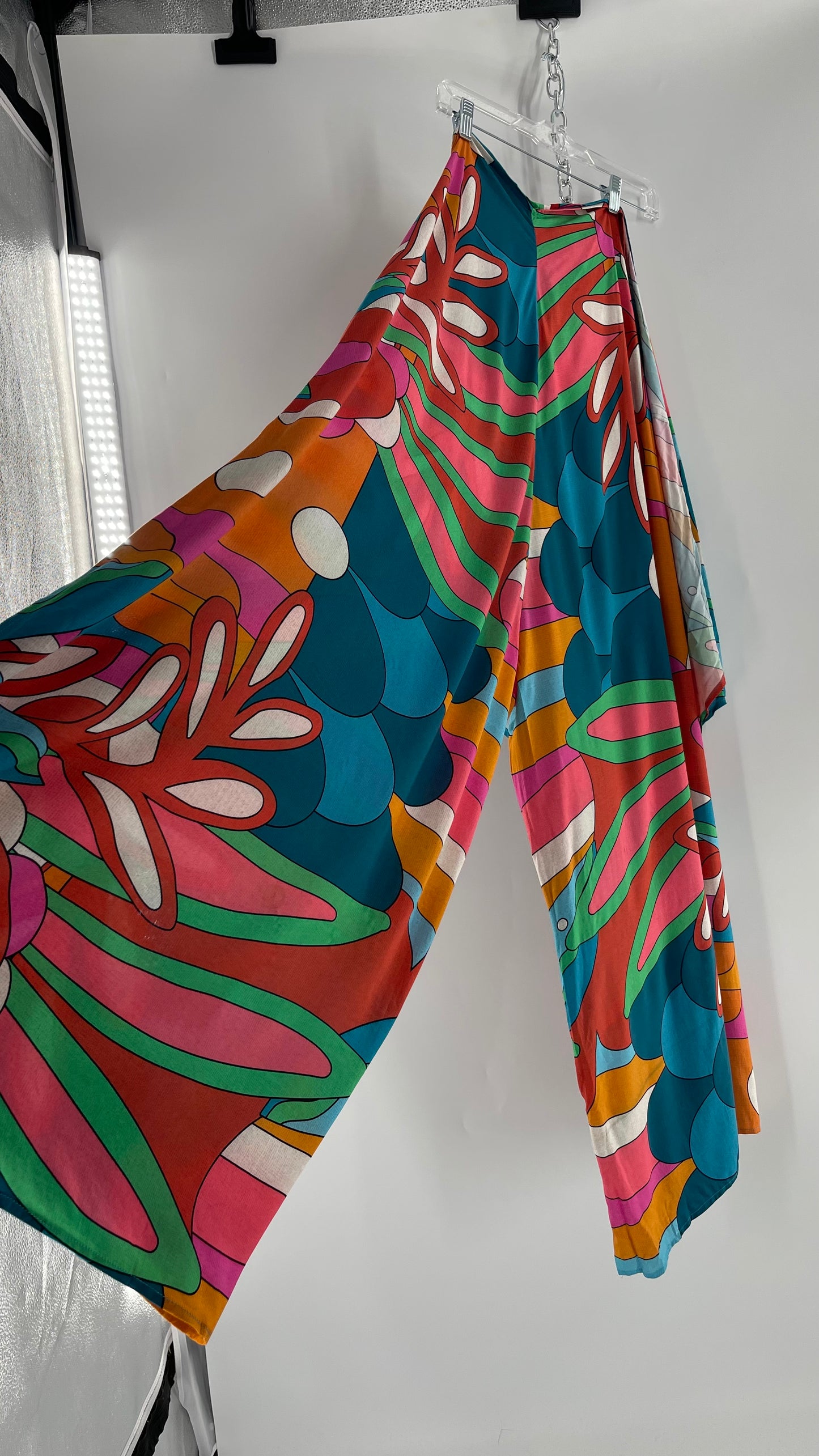Handmade 9 in 1 RIO IPANEMA Colorful Abstract Jumpsuit (One Size) •AS SEEN ON TIKTOK•