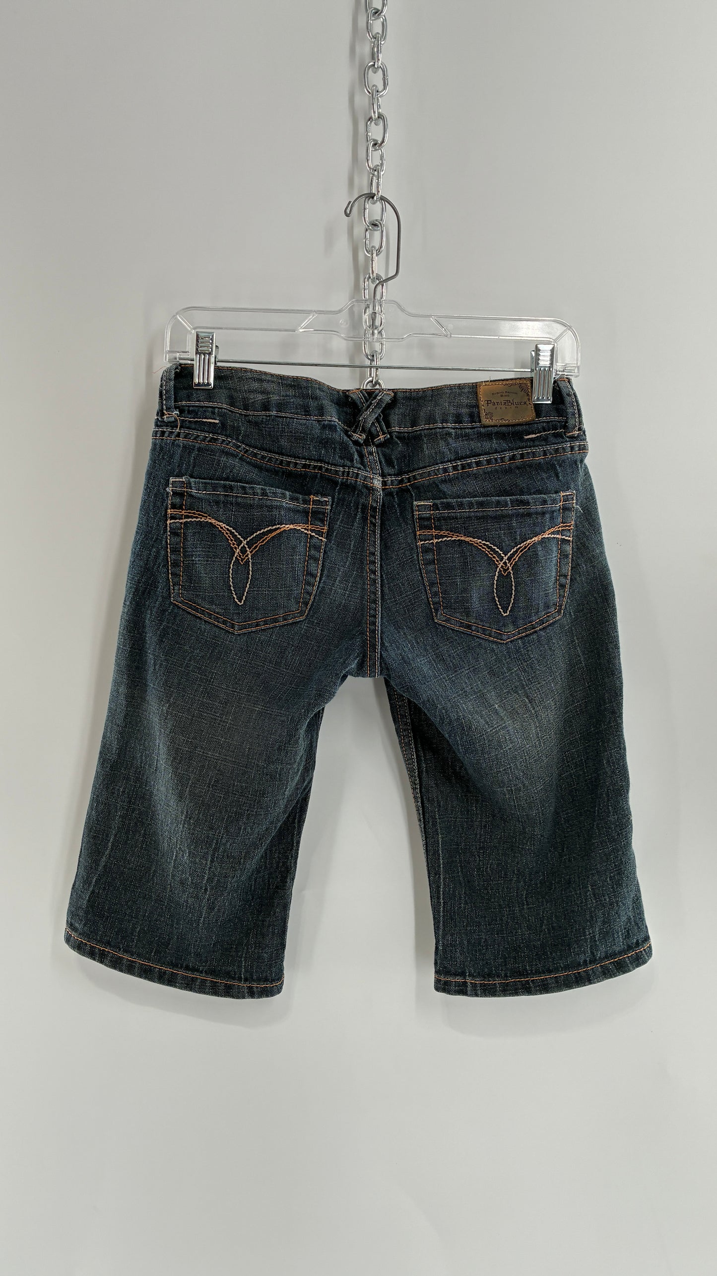 Vintage PARIS BLUES Low Rise Denim Shorts (3)