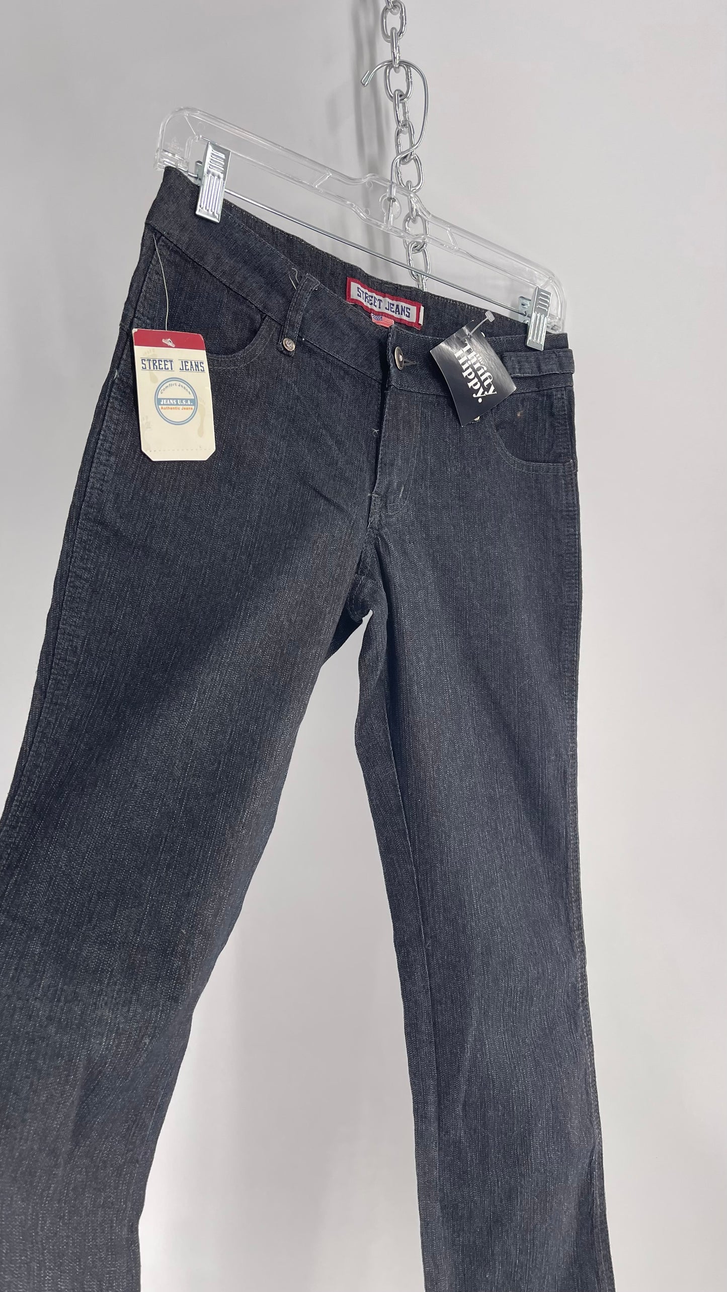 Deadstock Vintage STREET JEANS with Embroidered Pockets and Tags Attached (3)