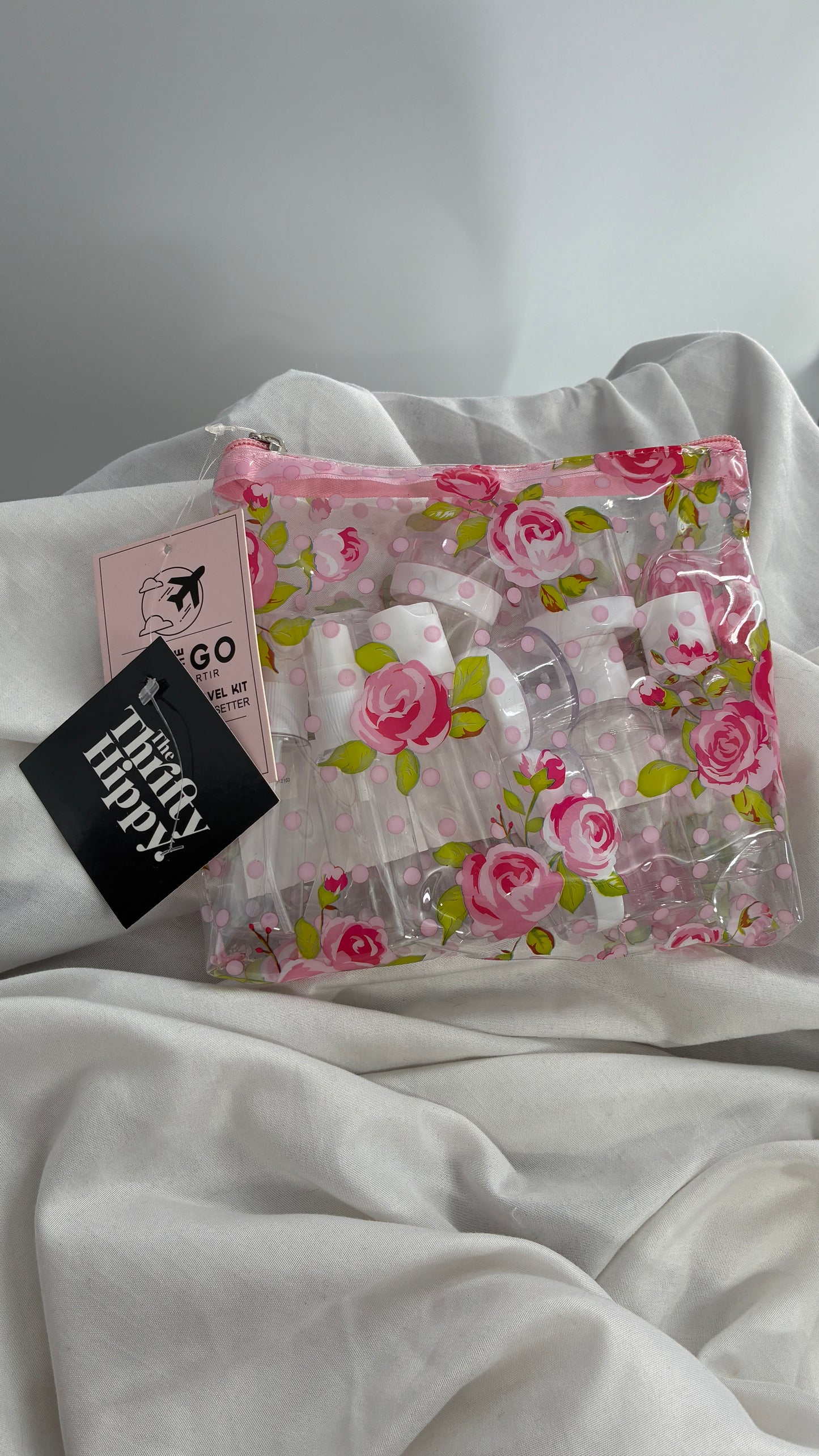 Urban Outfitters Rose Travel Skincare Beauty Kit