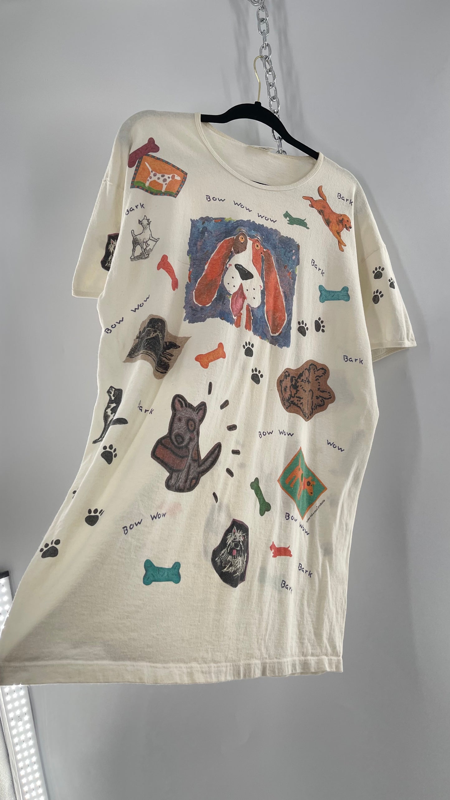 Vintage Bow Wow Oversized Graphic T (XXL)