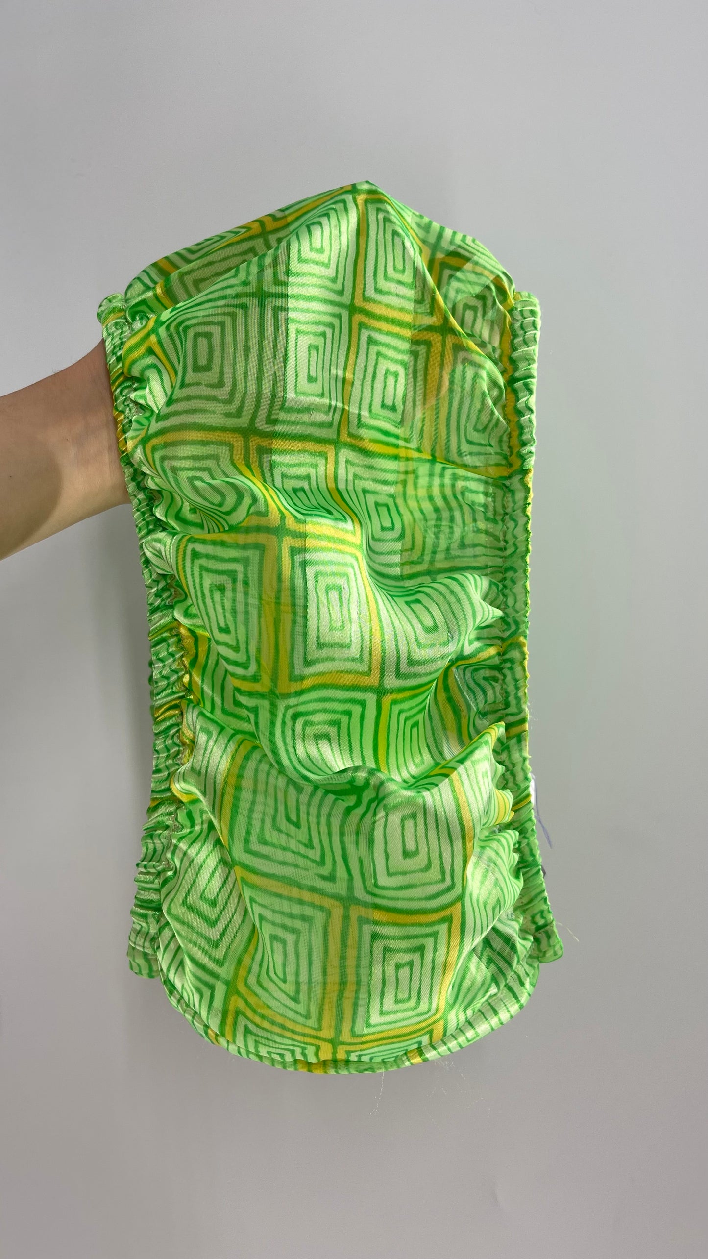 Urban Outfitters Renewal Upcycled Lime Green Bandeau with Tags Attached (M/L)